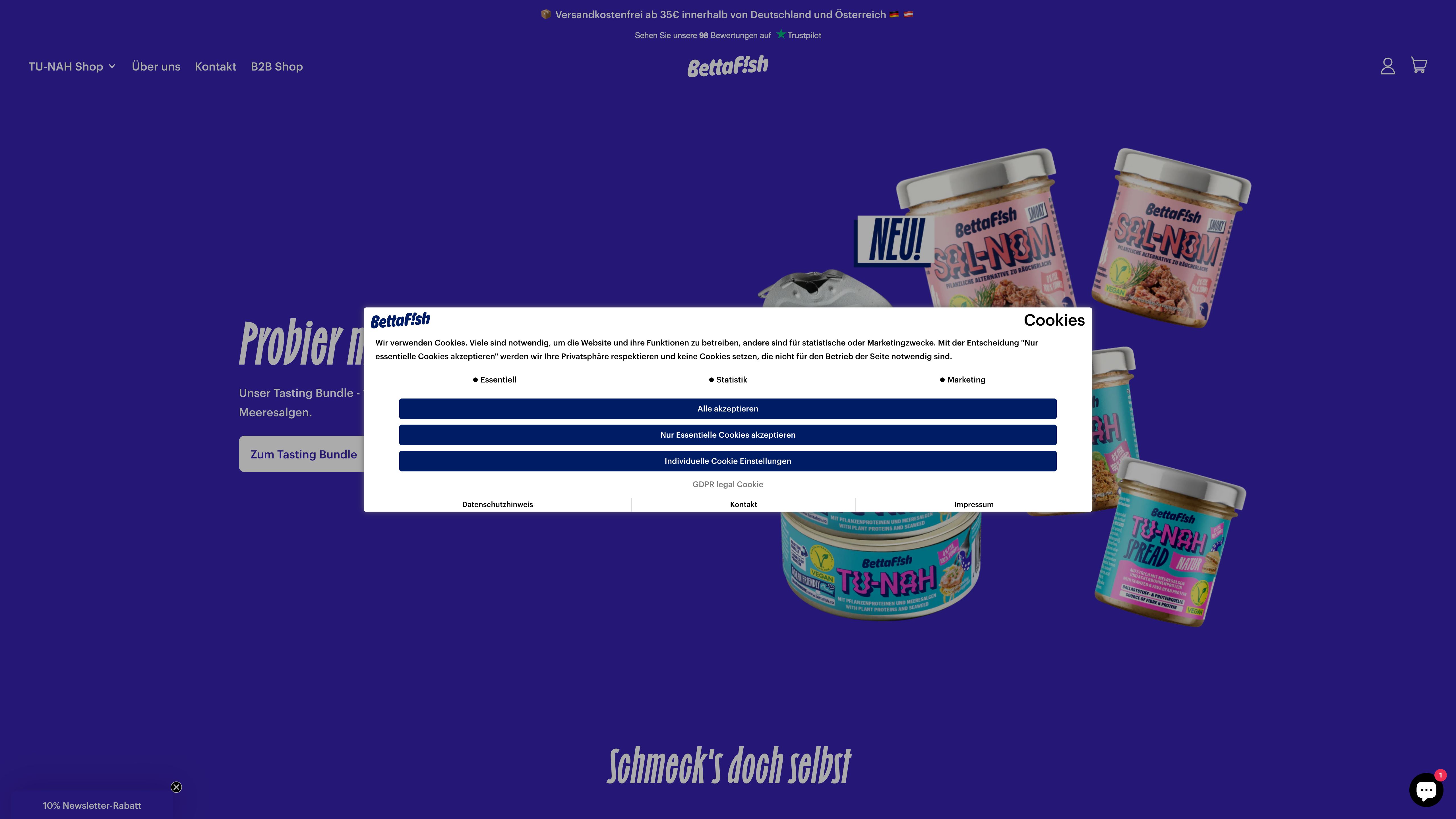 Bettafish screenshot 6