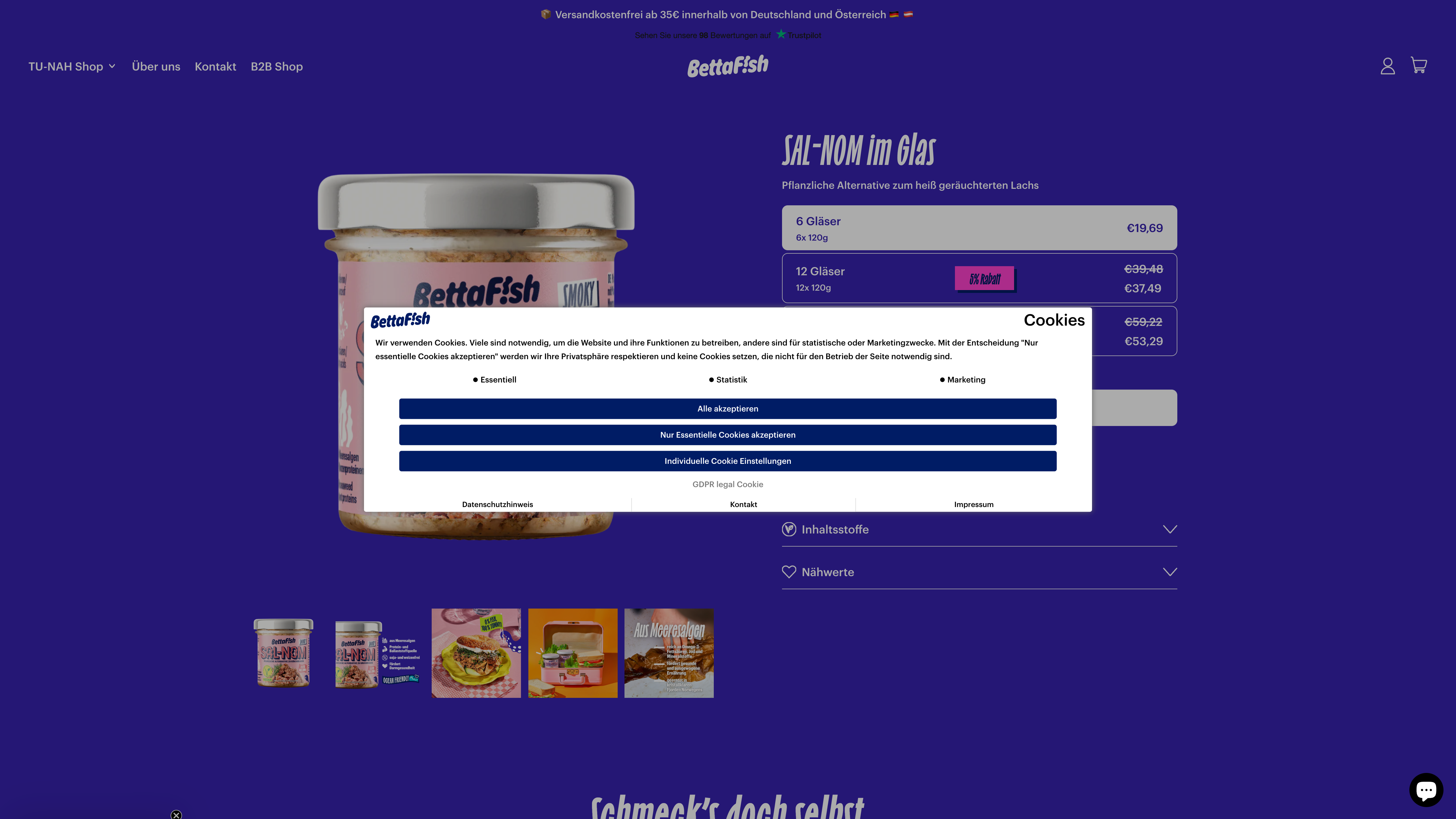 Bettafish screenshot 4