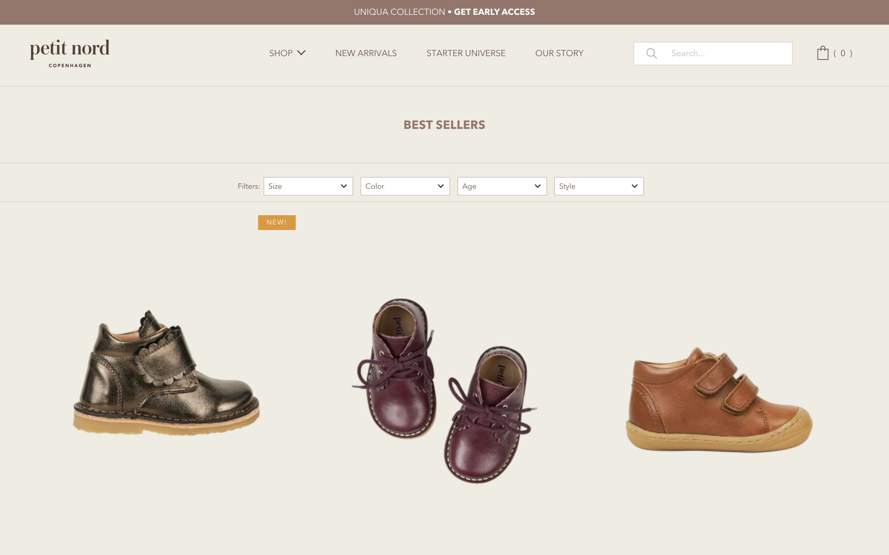 PETIT NORD (Shopify Plus + SPY system + Klaviyo) screenshot 2