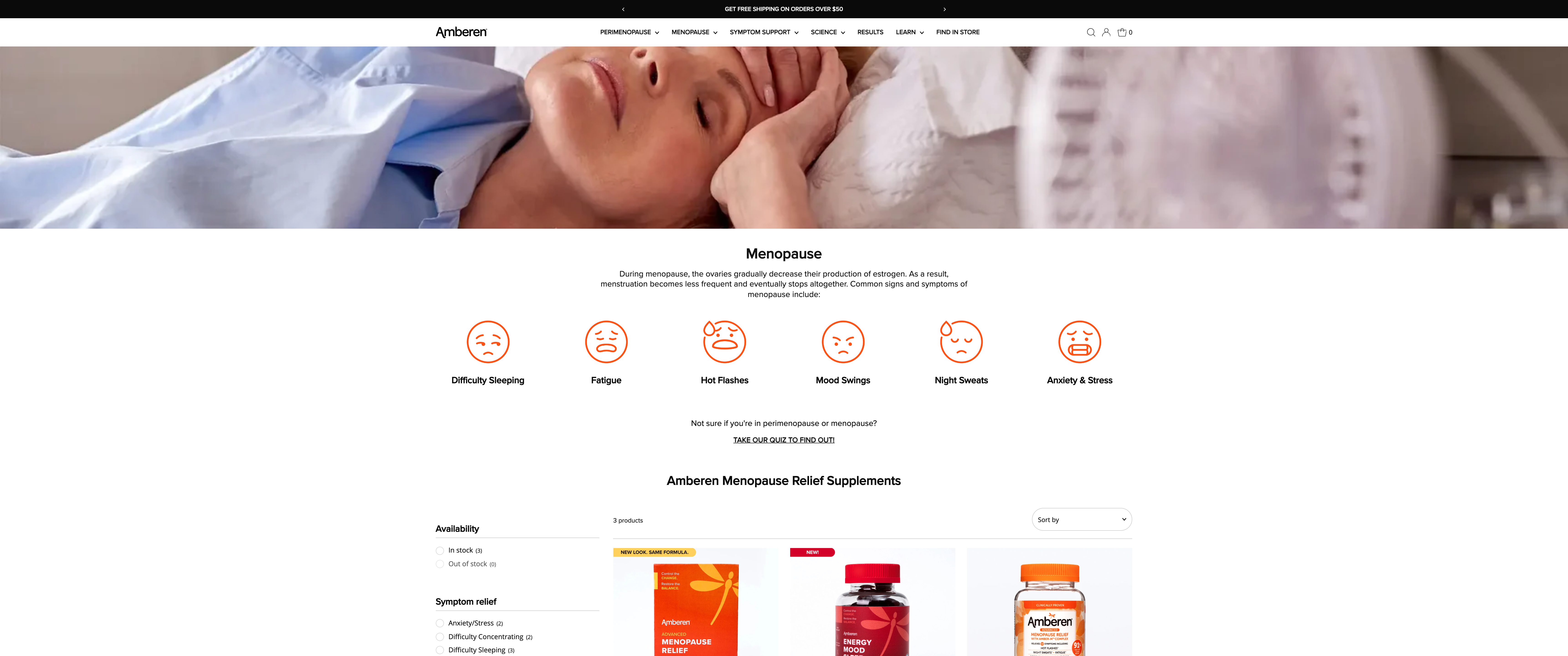 AMBEREN - Supplements Store screenshot 2