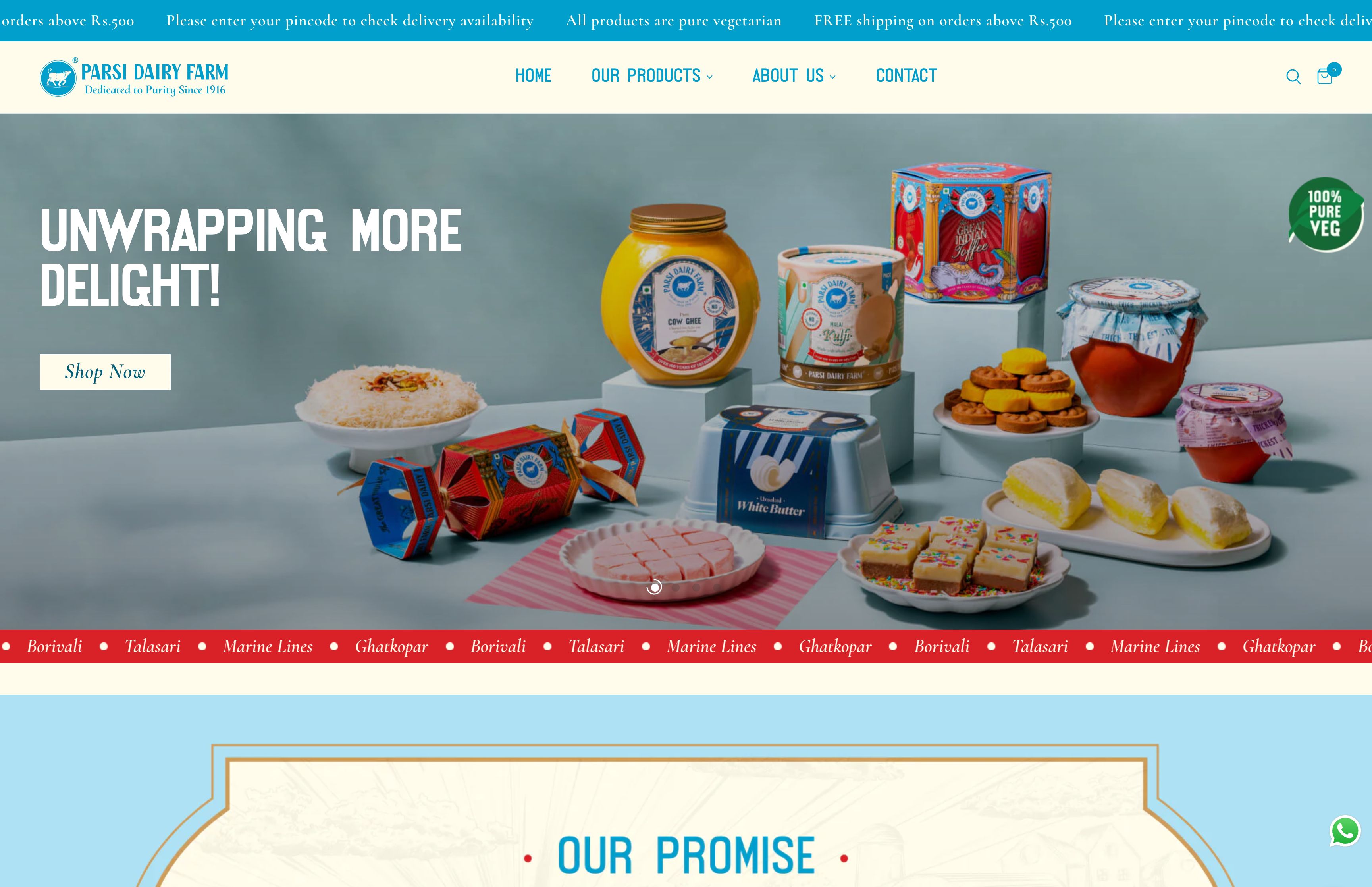 Parsi Dairy Farm: Rich and Wholesome Dairy Products & Sweets Since 1916