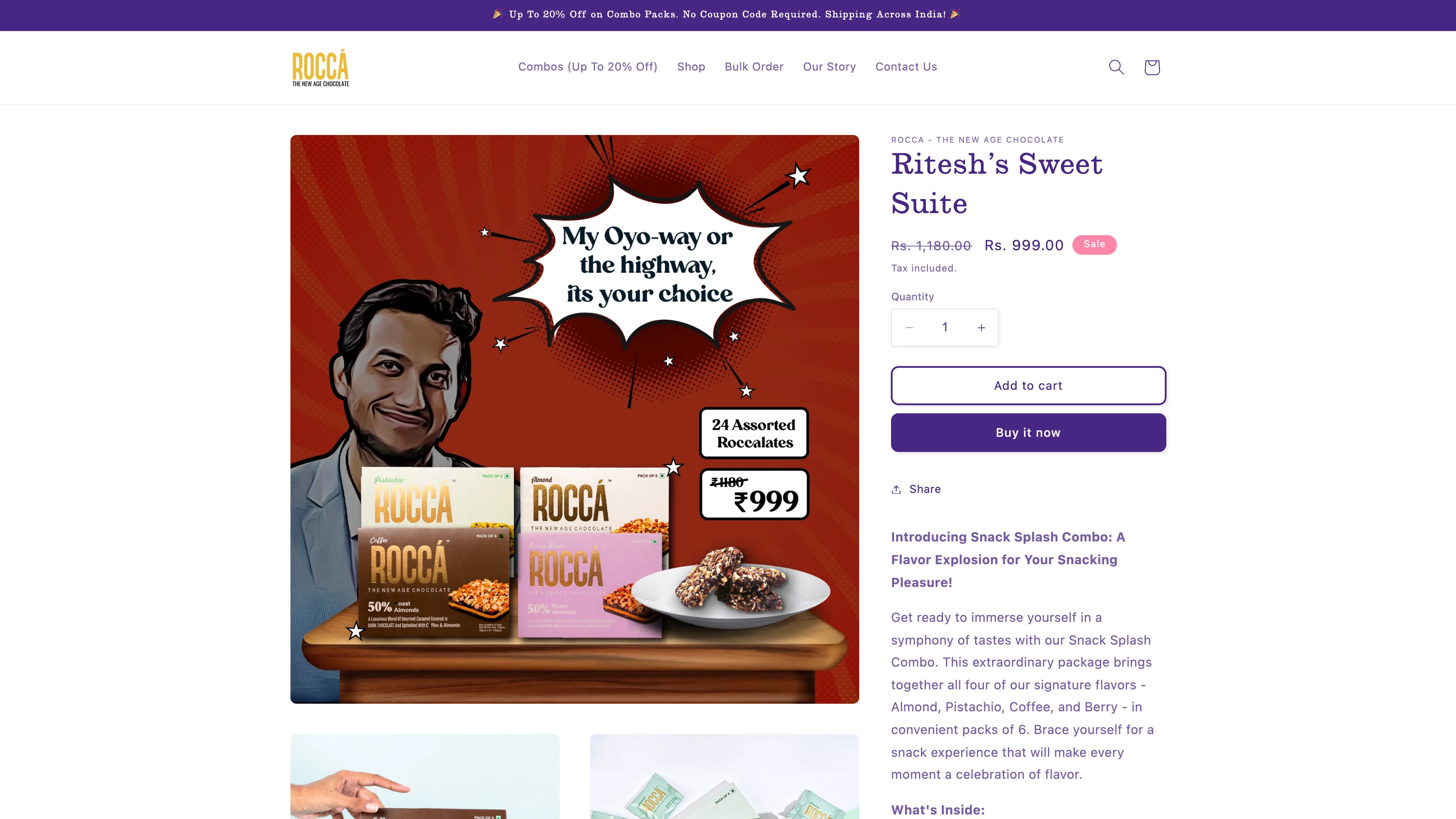 ROCCA Chocolates screenshot 2