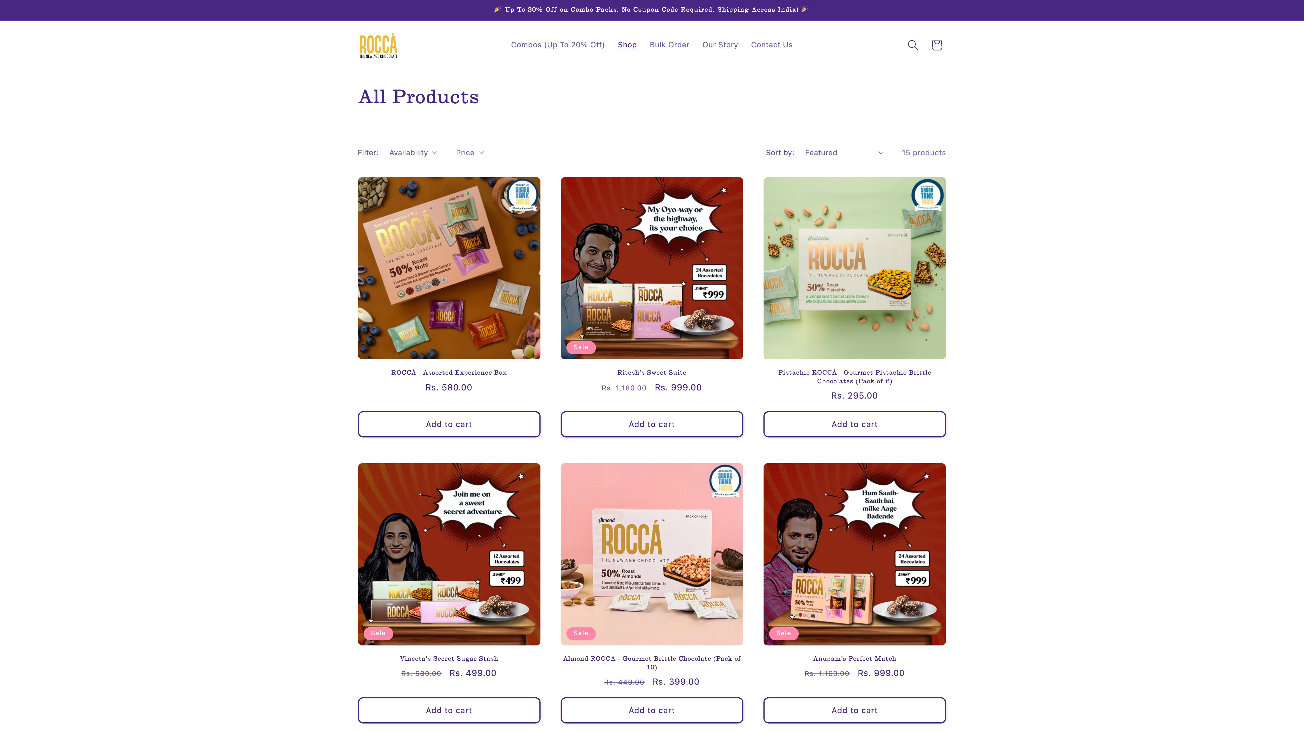 ROCCA Chocolates screenshot 3