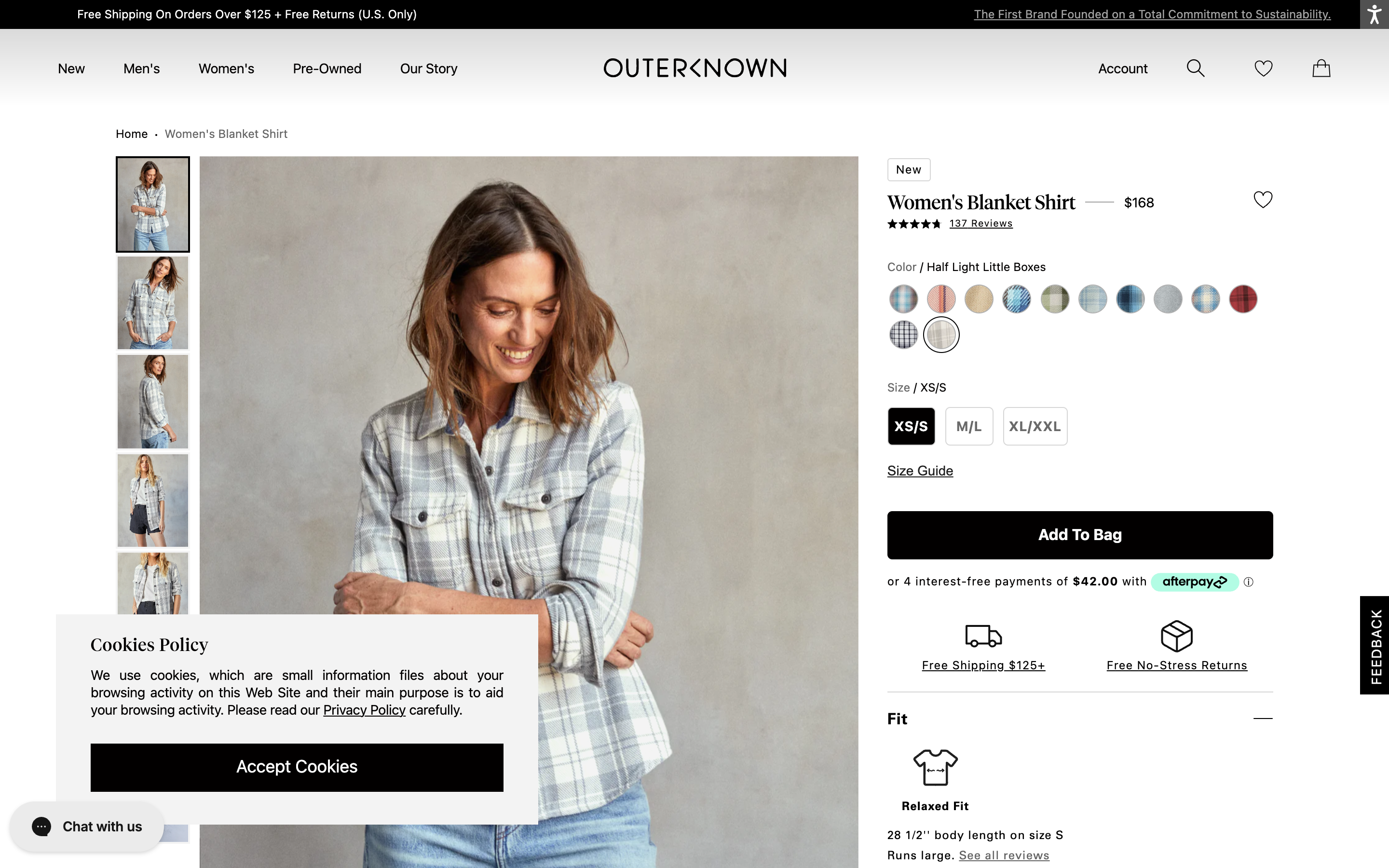 Outerknown screenshot 4