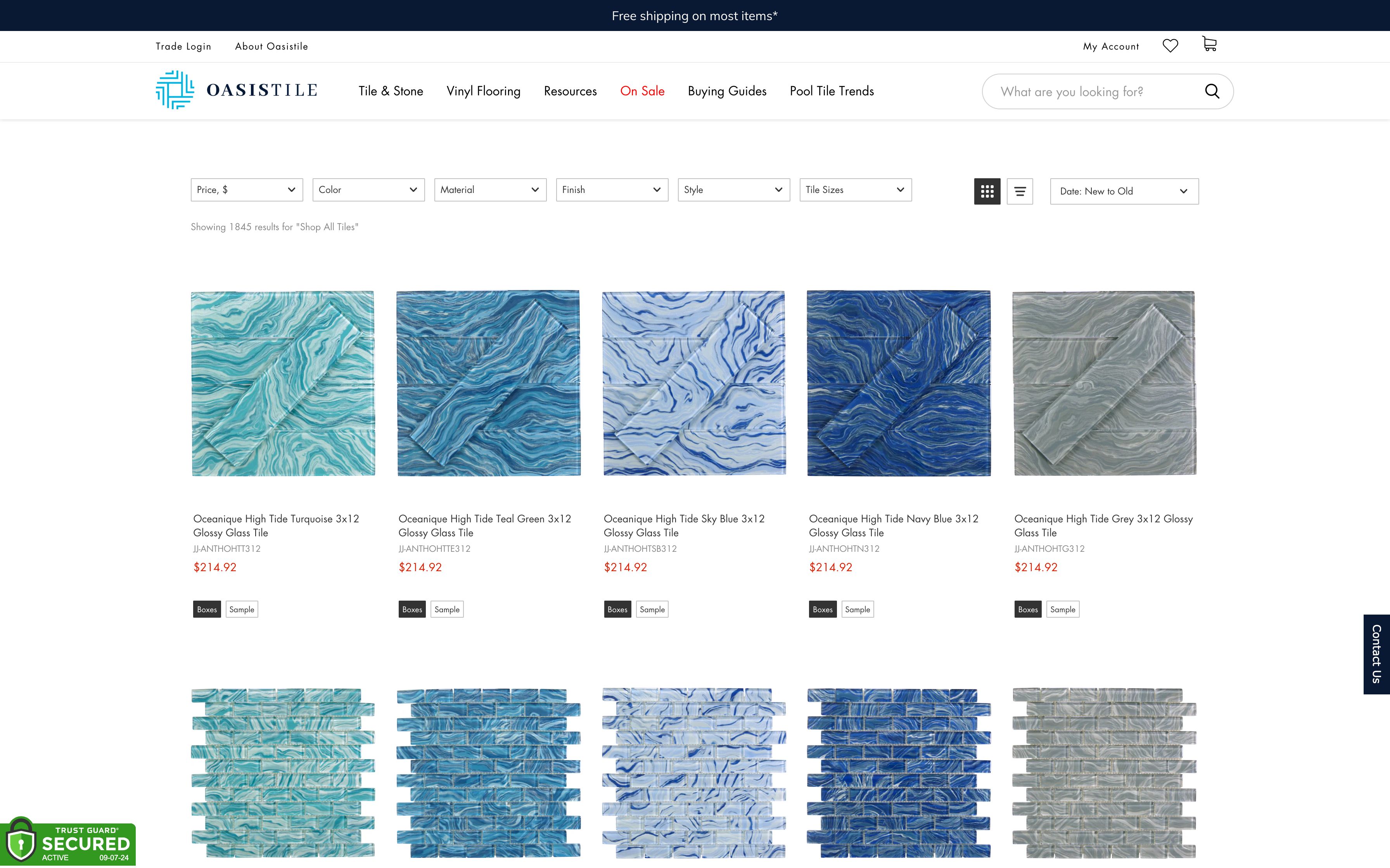 Oasis Tile screenshot 2