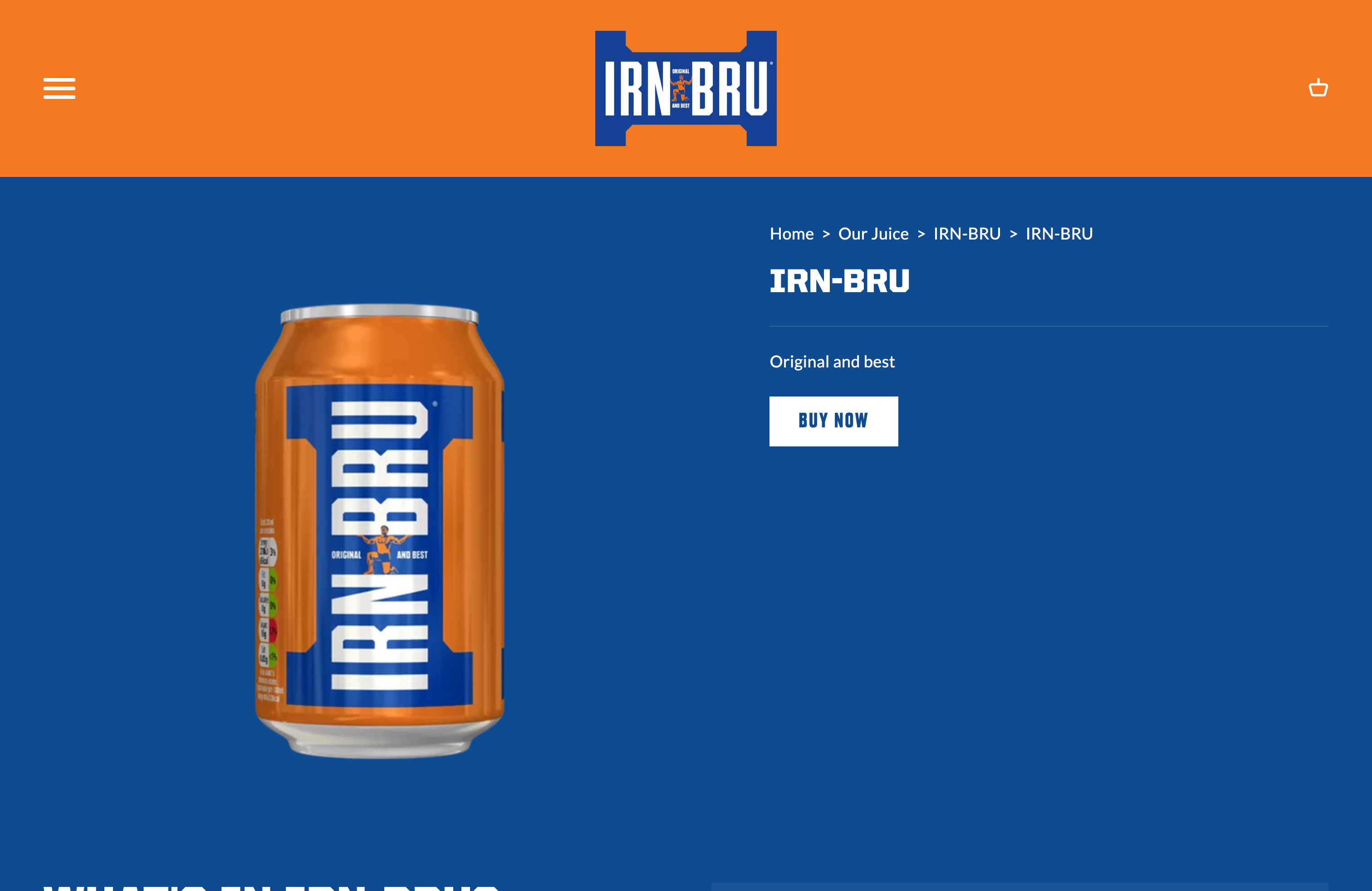 IRN-BRU screenshot 4