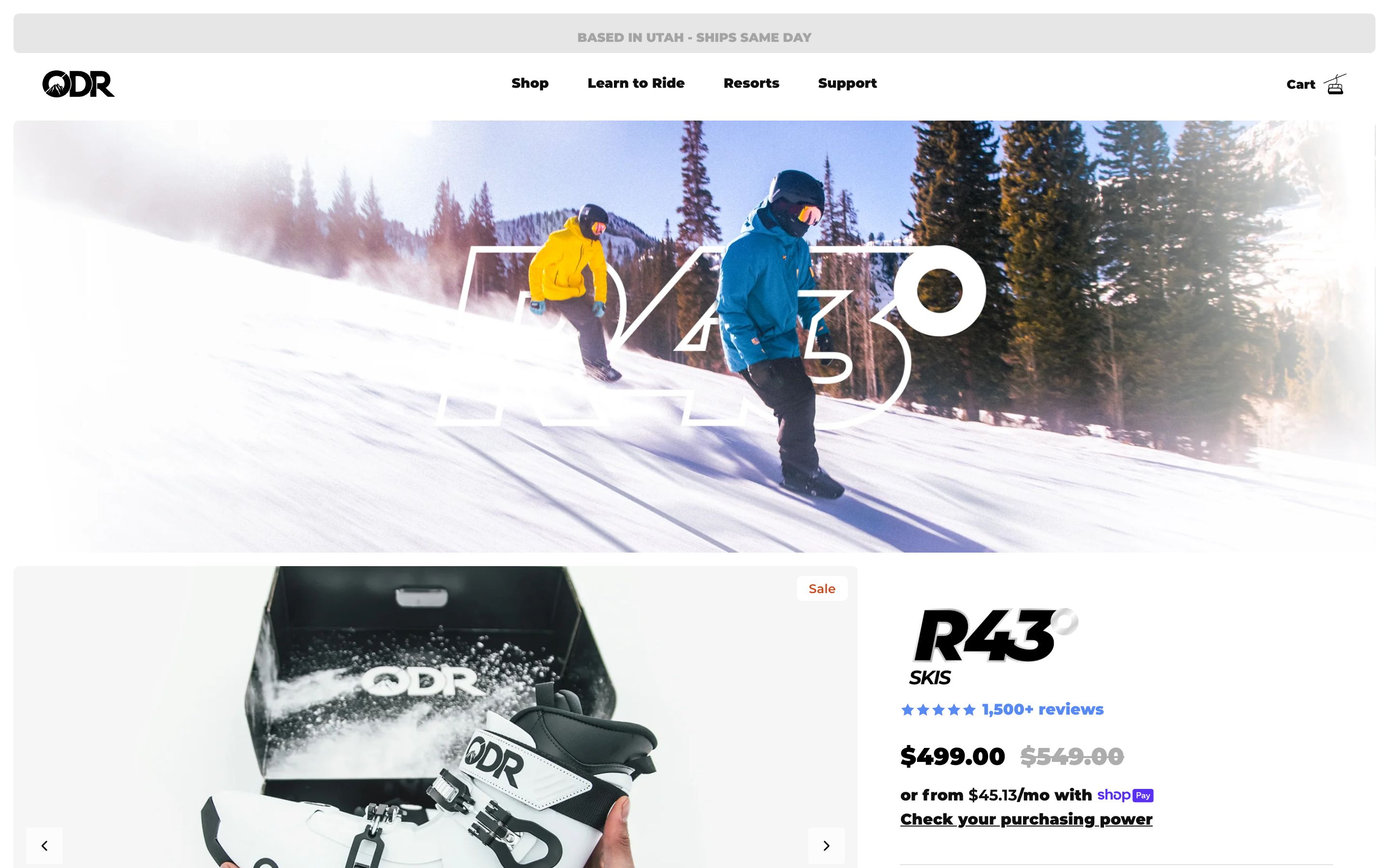 Odr Skis screenshot 3