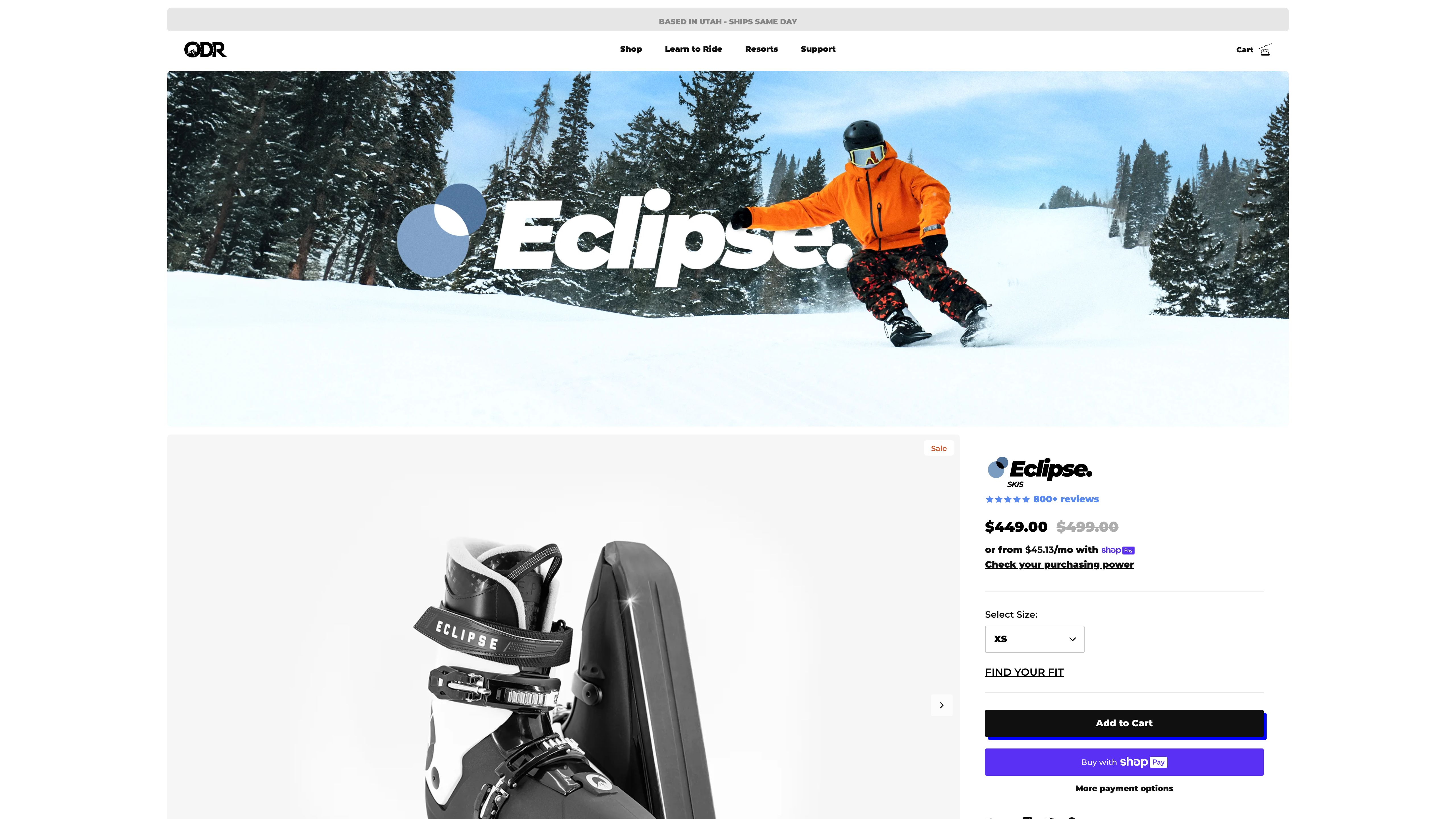 Odr Skis screenshot 4