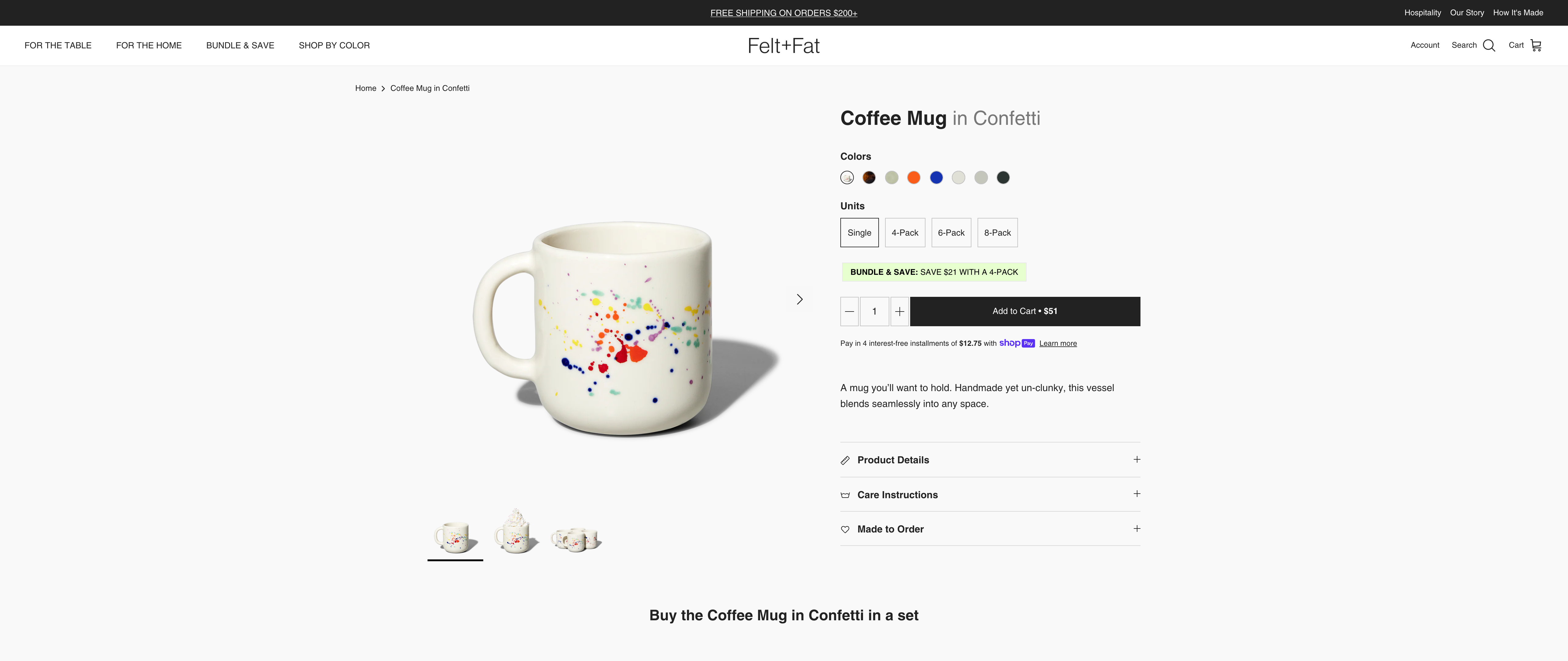 Migration from Squarespace to Shopify for Premium Tableware Brand screenshot 4