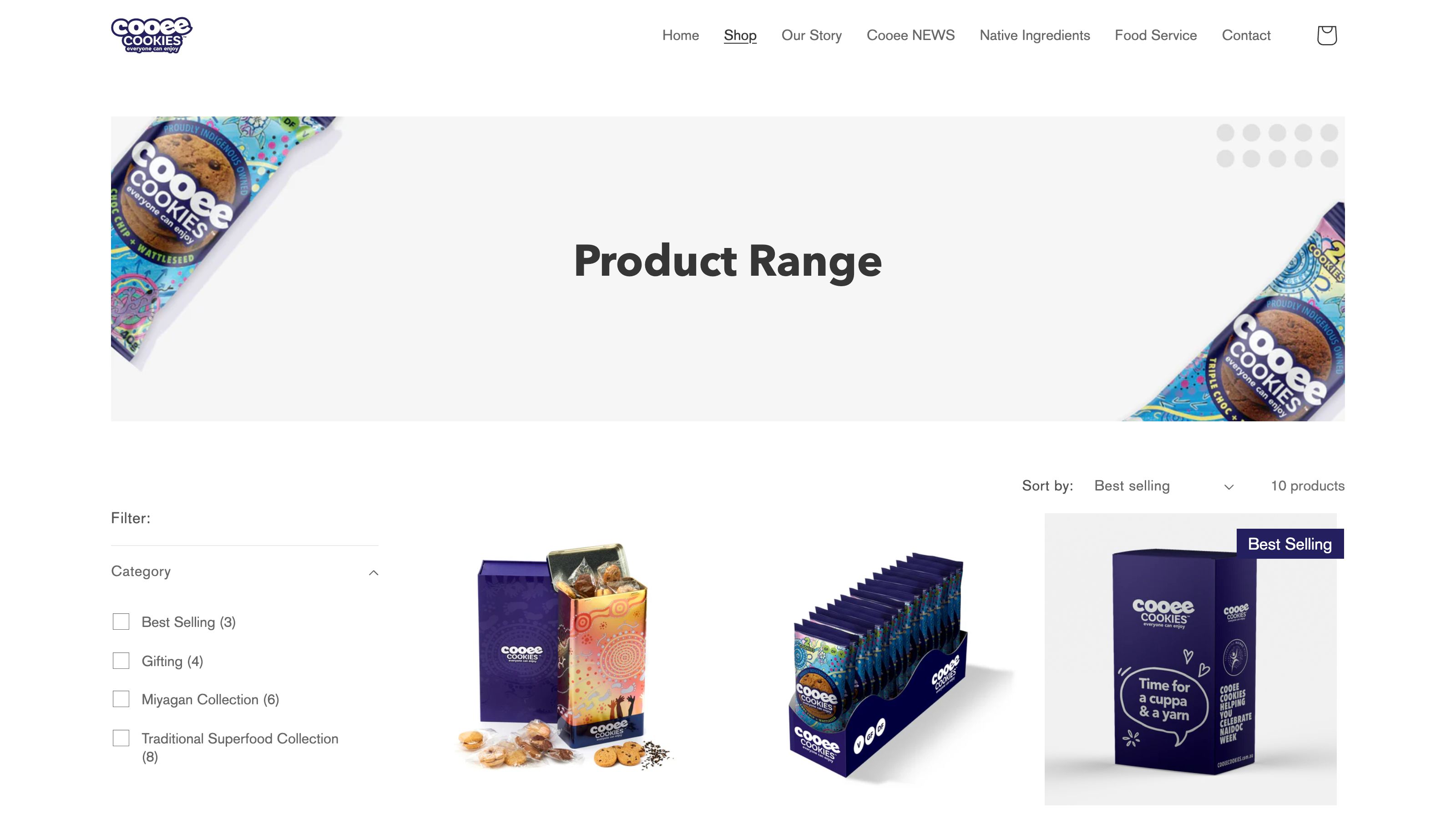 Cooee Cookies screenshot