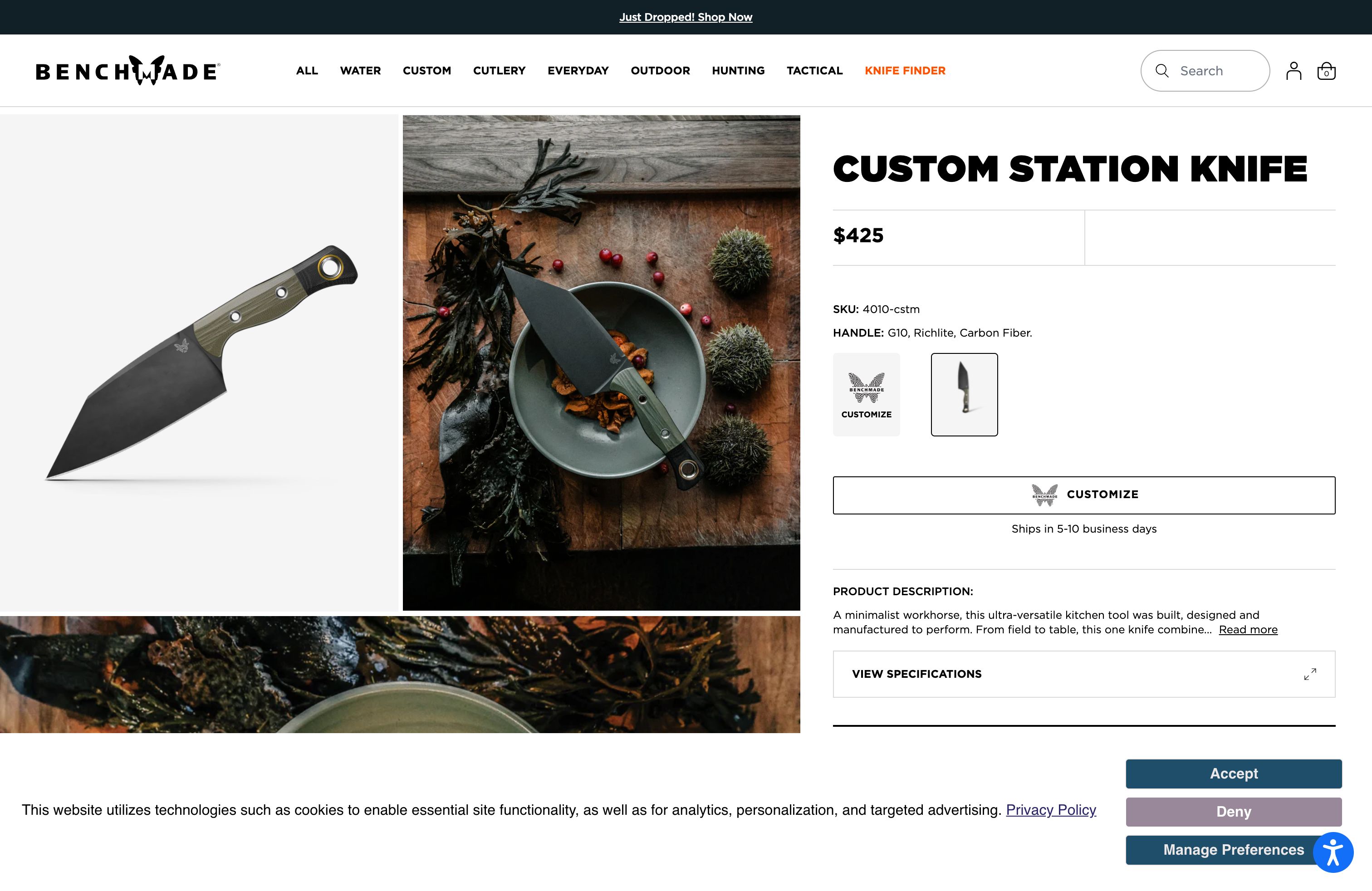 Benchmade screenshot 5