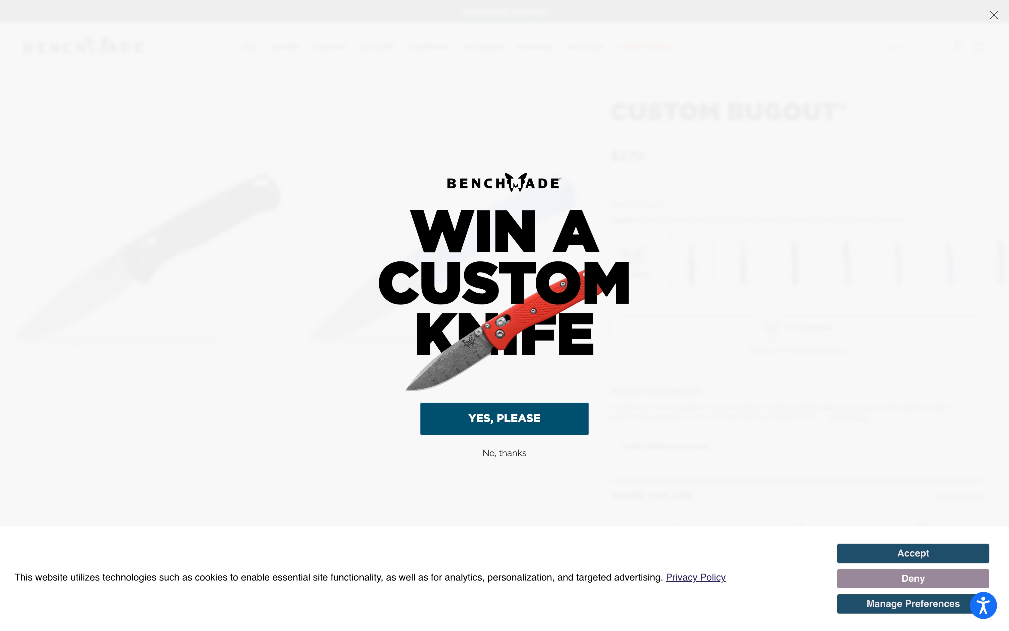 Benchmade screenshot 4