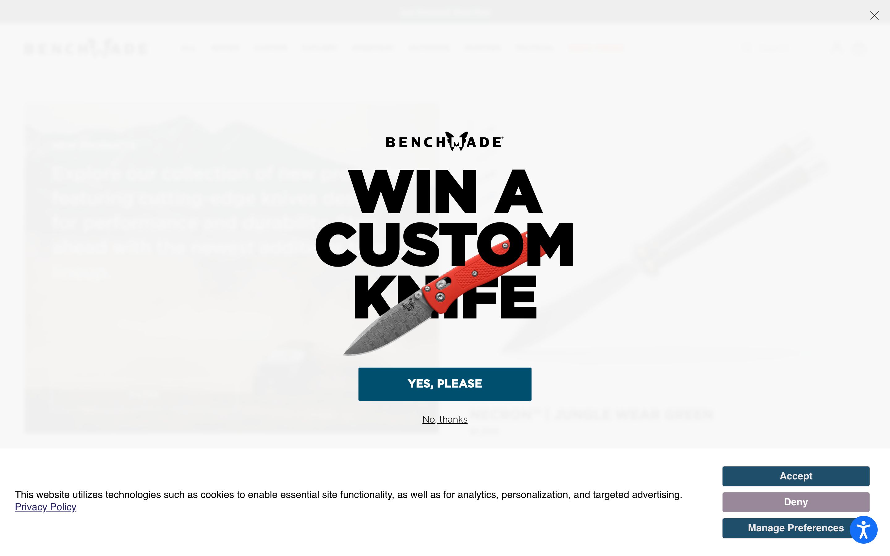 Benchmade screenshot 2