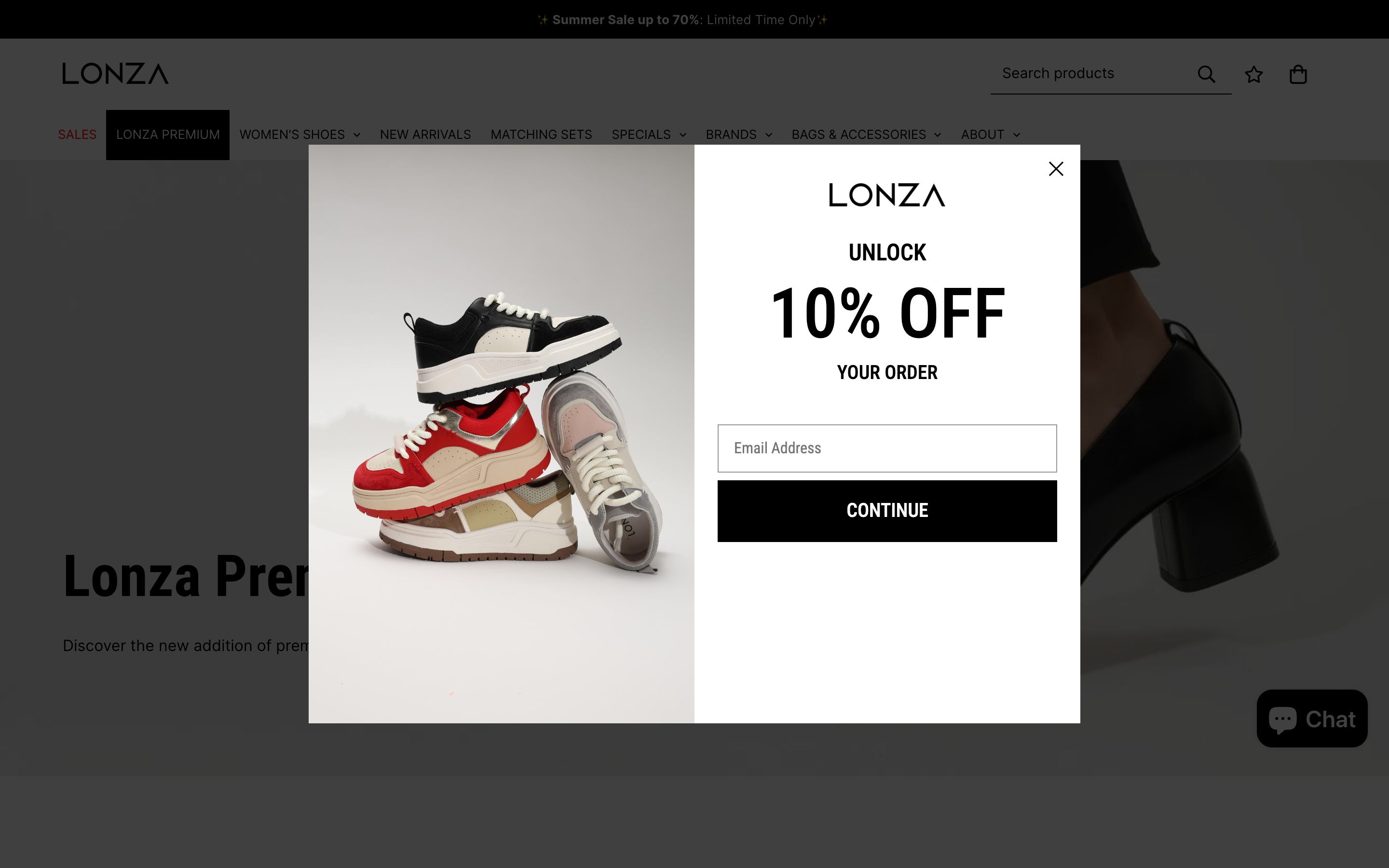 Lonza Shoes screenshot 2