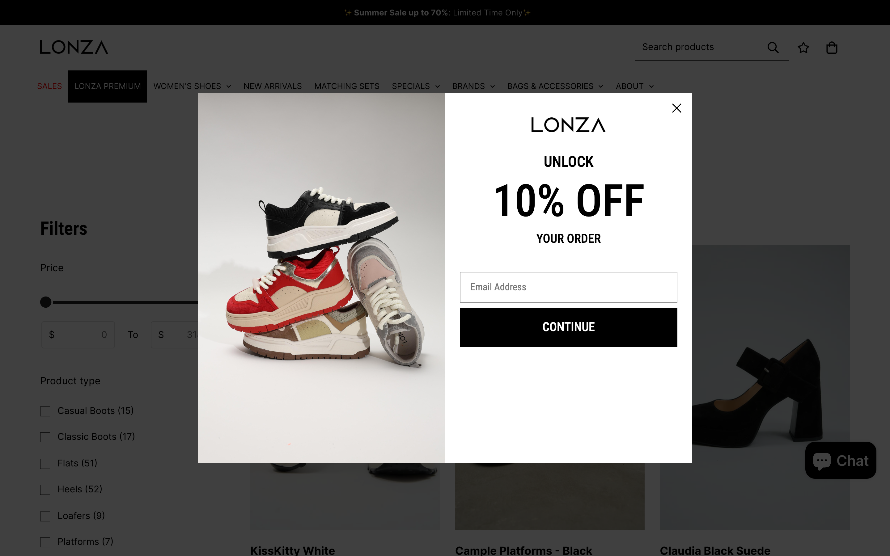 Lonza Shoes screenshot 3