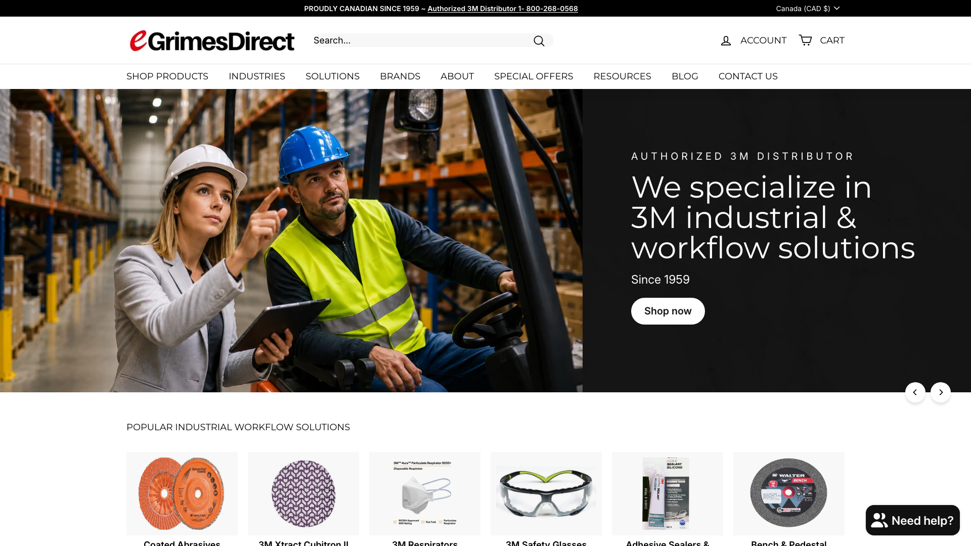 EgrimesDirect -B2B | SEM Growth Strategy with Measurable Performance
