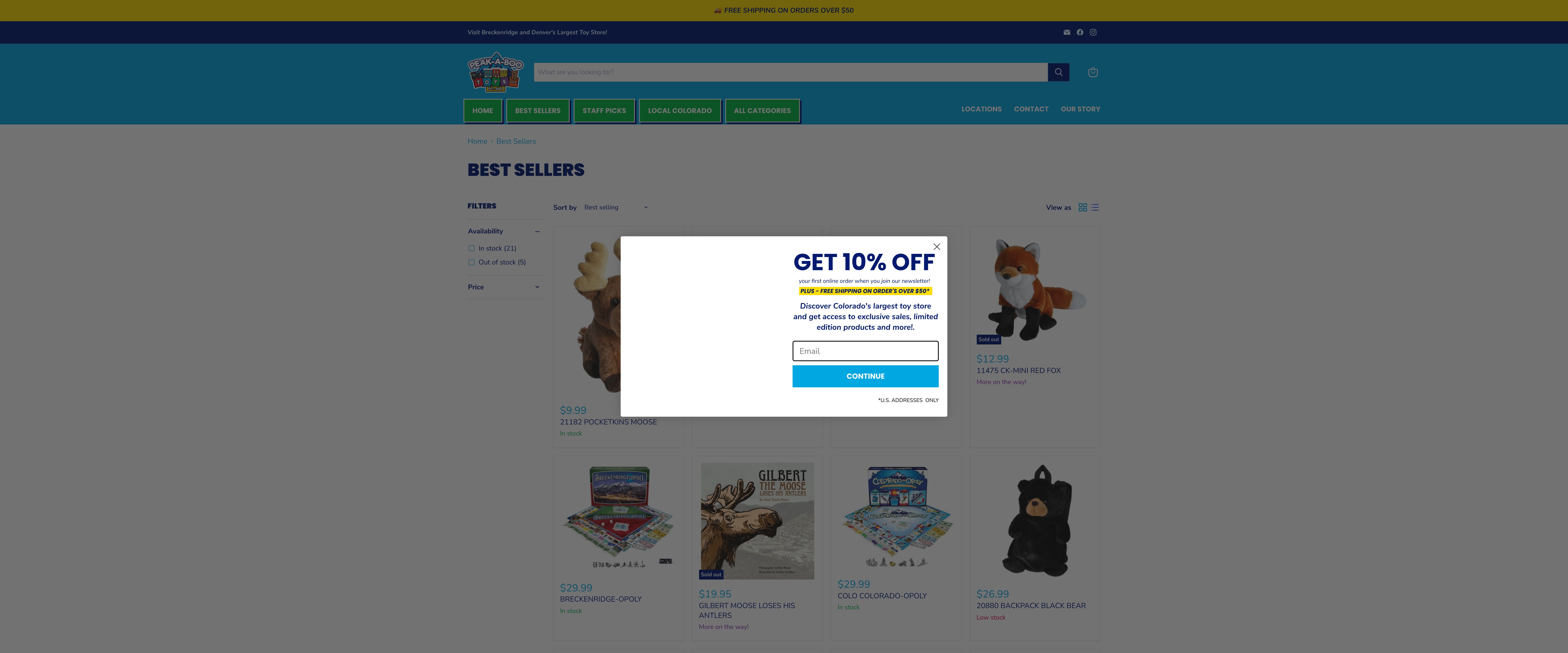 Peak-a-Boo Toys screenshot