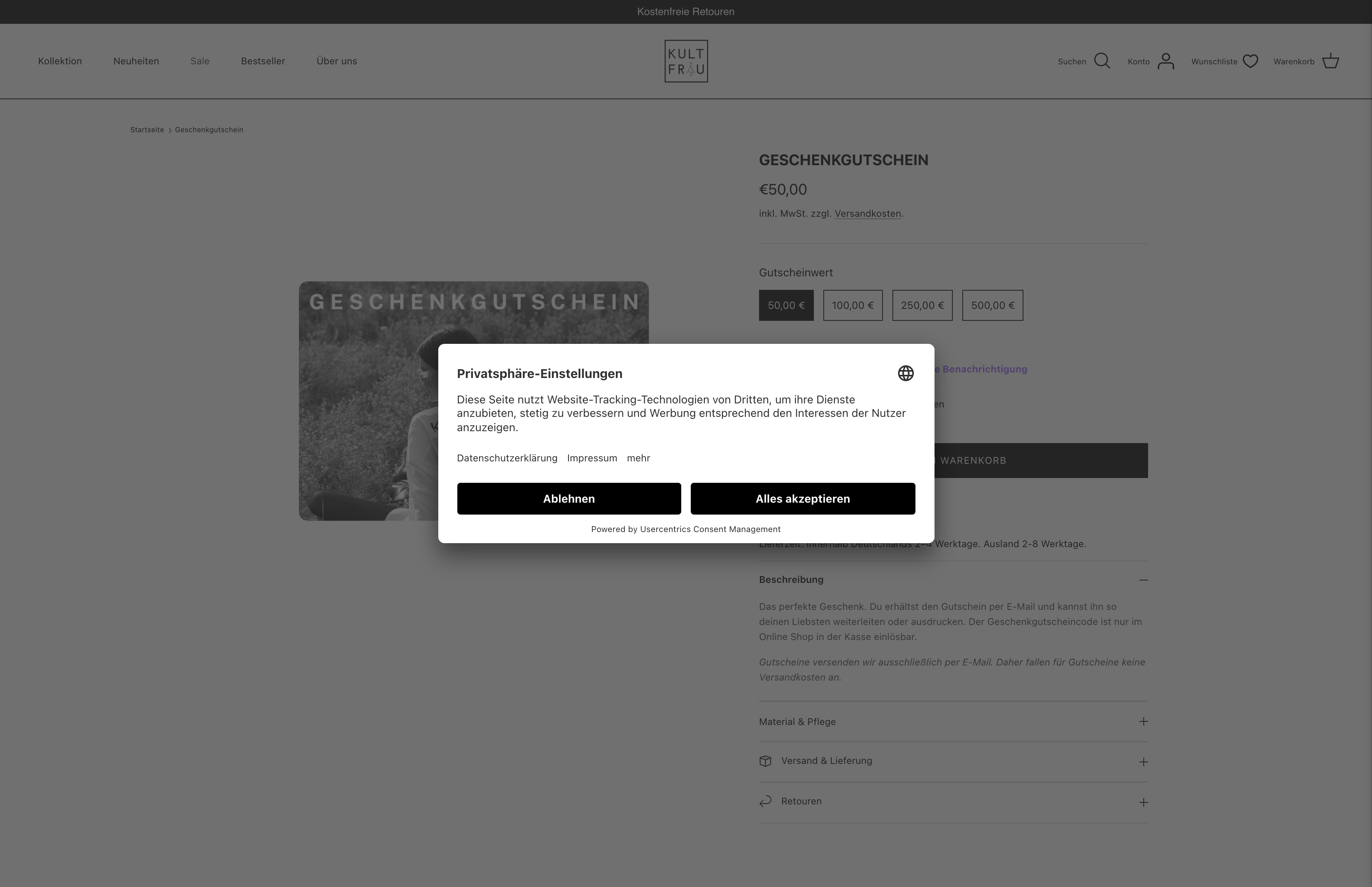 Kultfrau screenshot 4