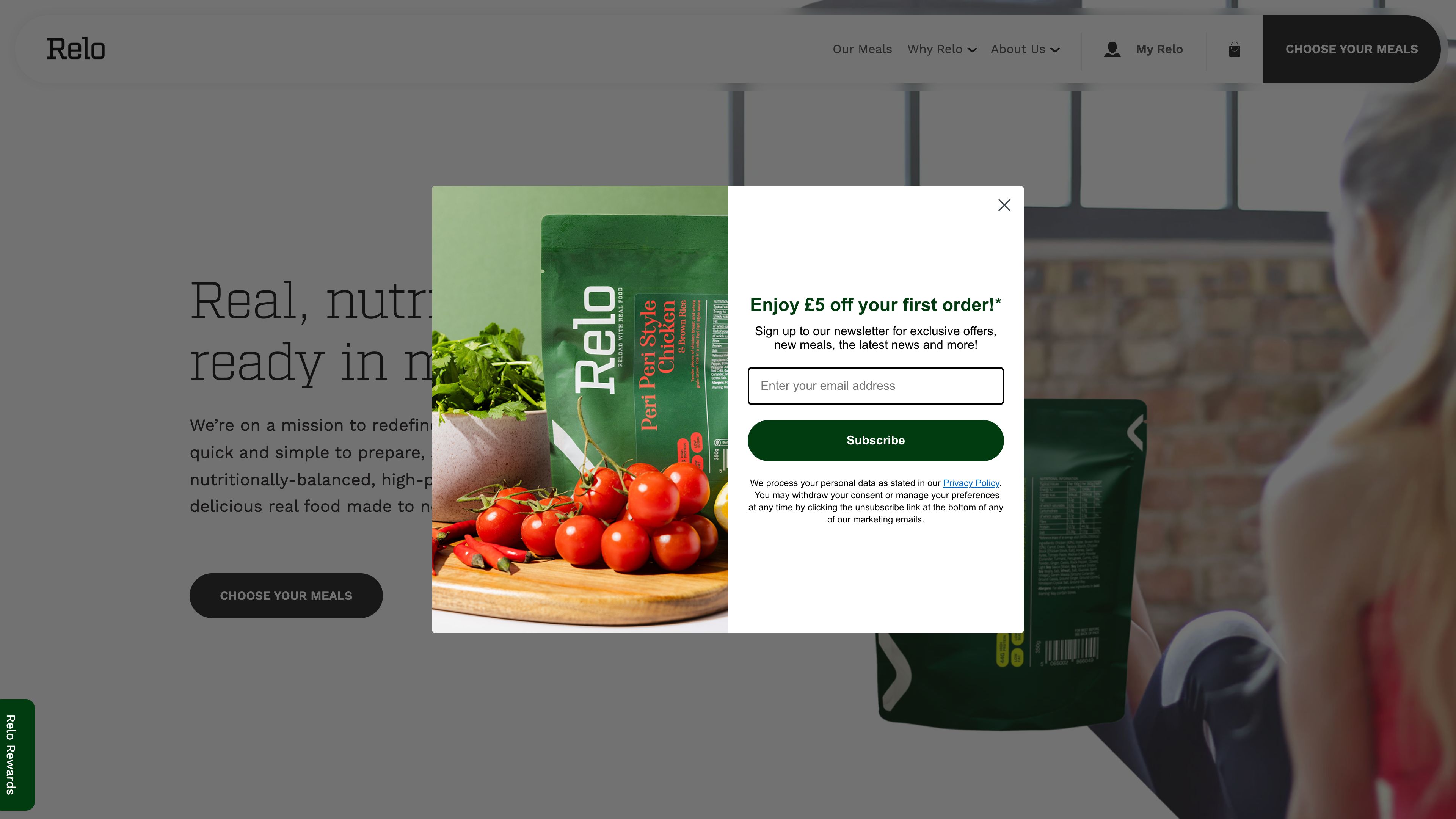 Relo - Performance Meals Shopify Implementation screenshot 6