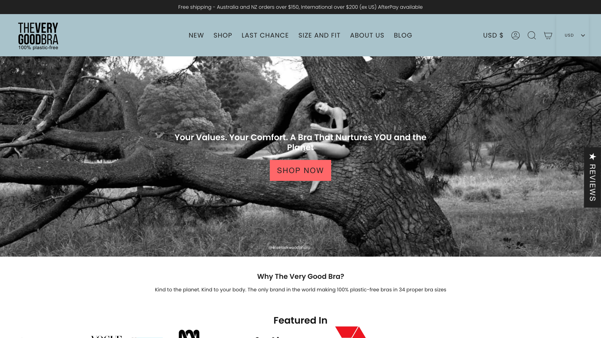 Revamping "The Very Good Bra" with Shopify Broadcast Theme