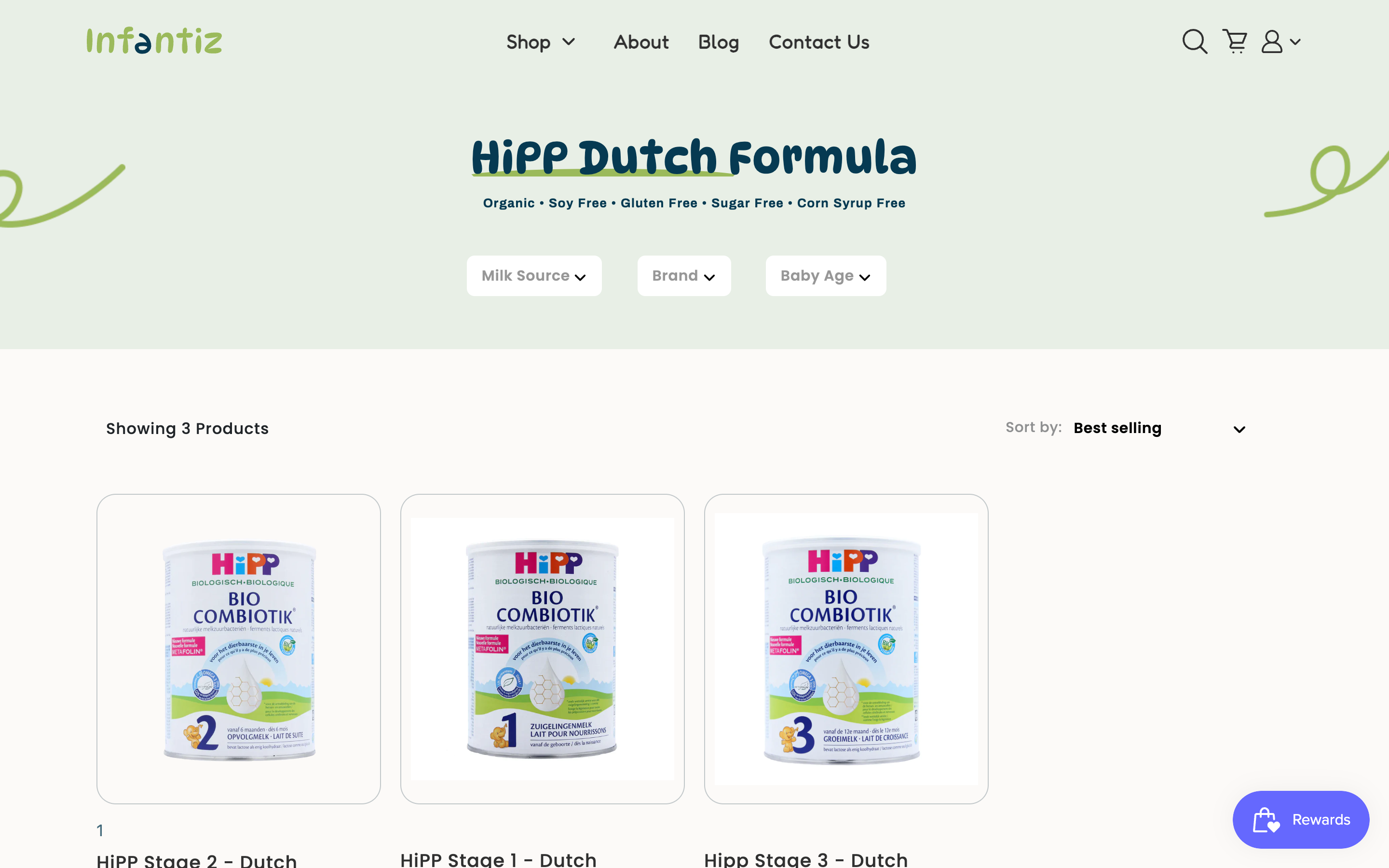 Infantiz Redesign screenshot 6