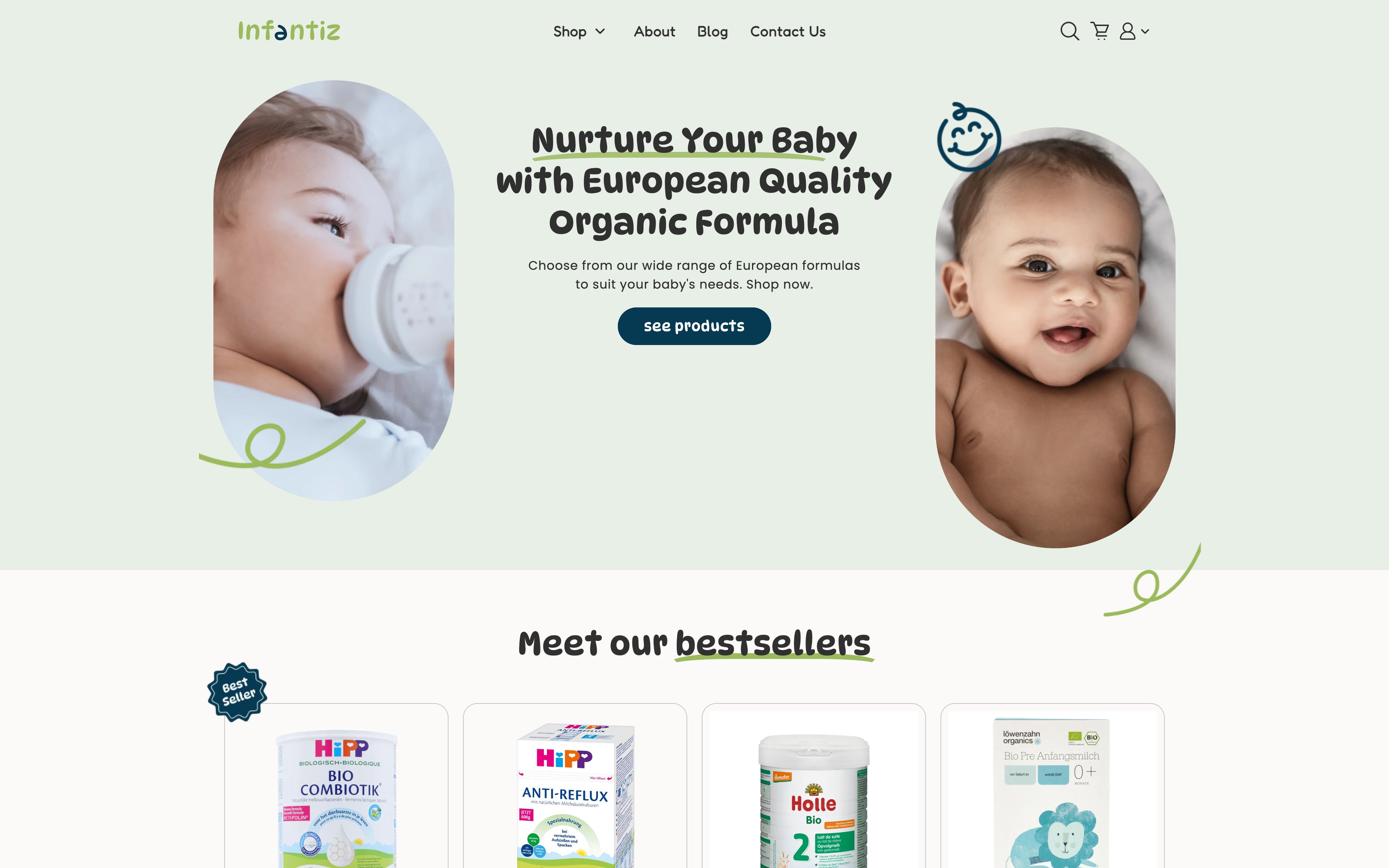 Infantiz Redesign screenshot 7