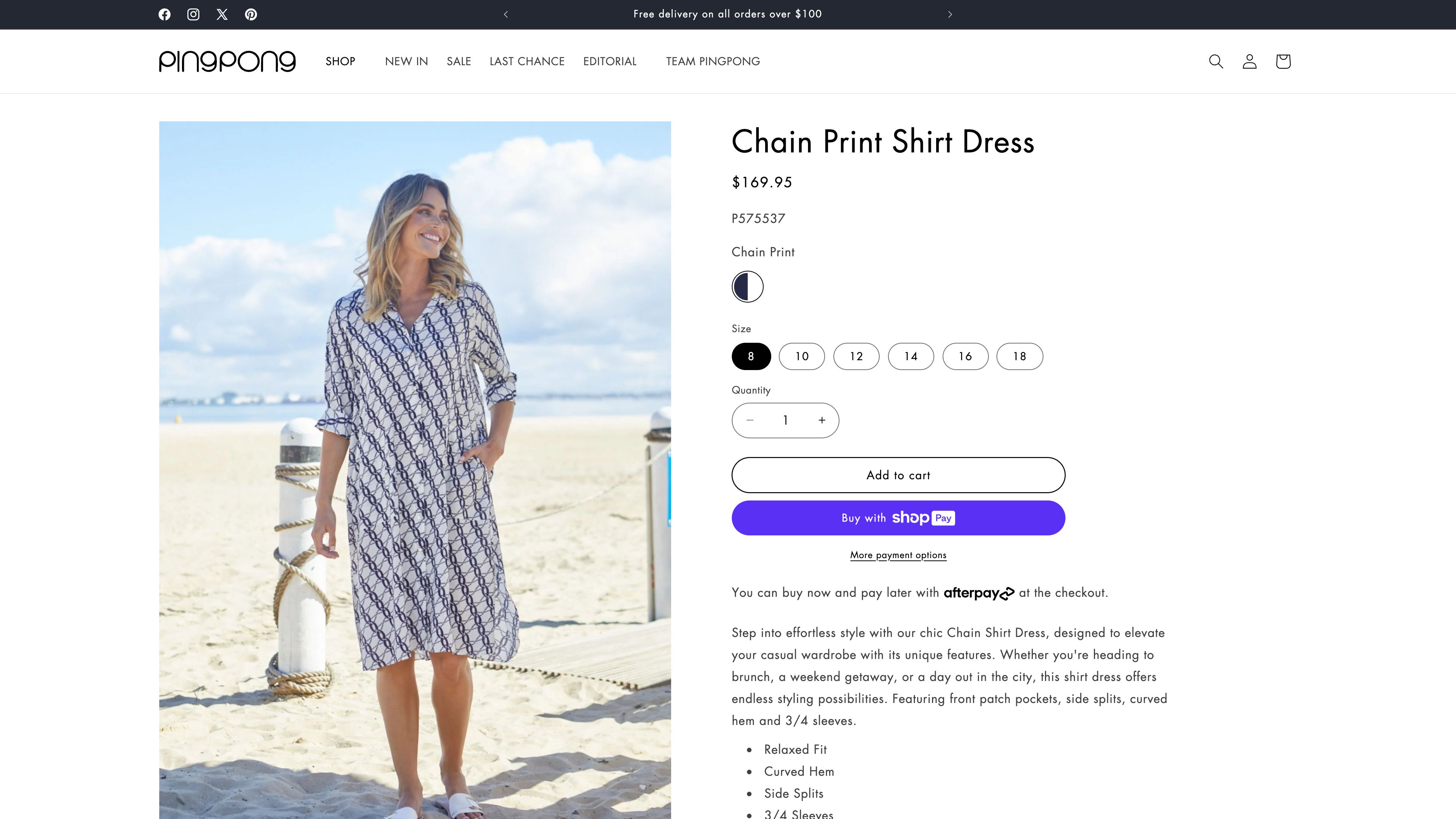 Pingpong Clothing - Stylish Women's Fashion screenshot 3