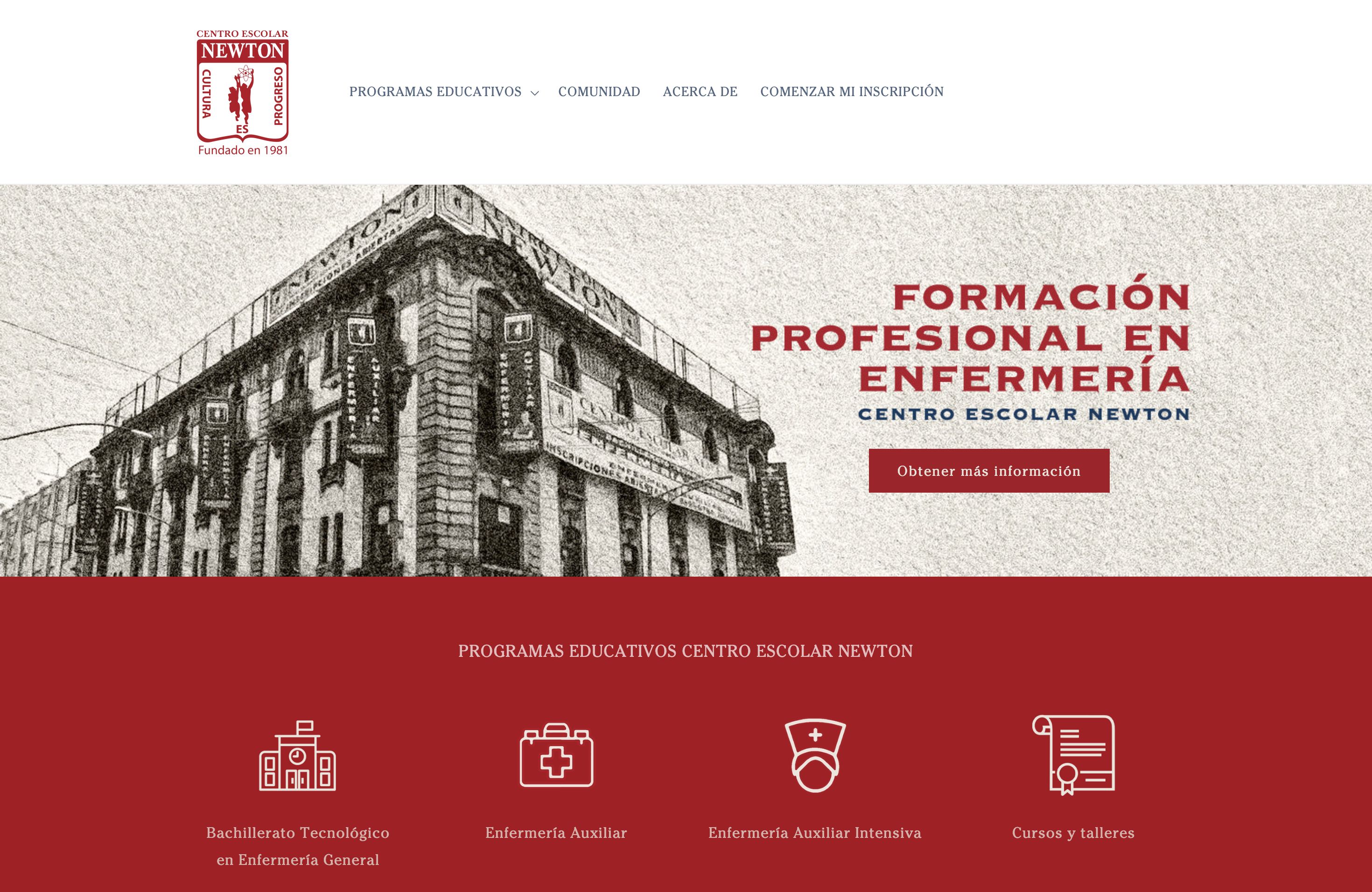 Centro Escolar Newton screenshot 2