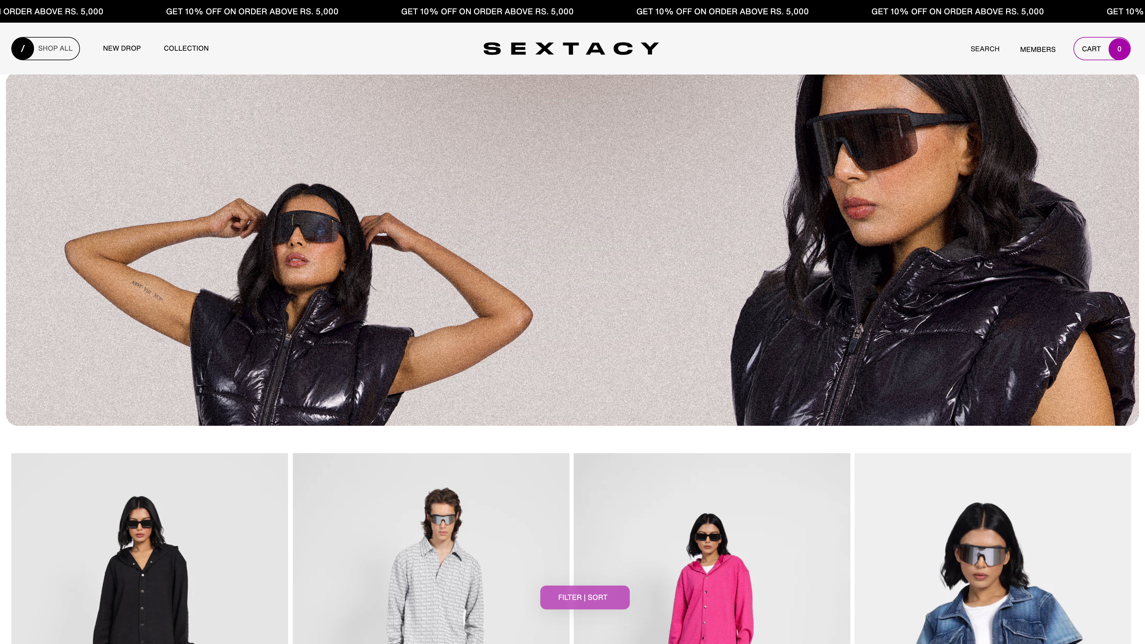 SEXTACY - PREMIUM CLOTHING BRAN screenshot 3