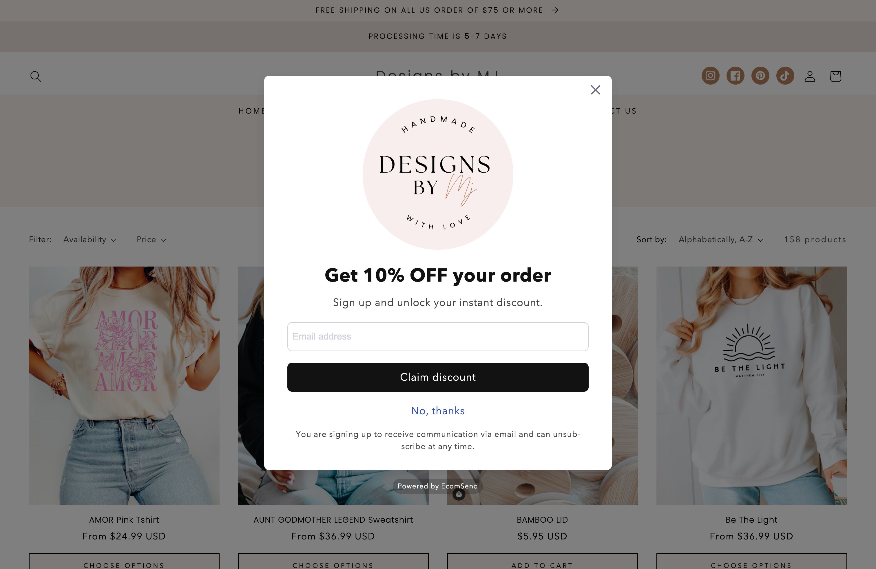 Designs by MJ screenshot 3