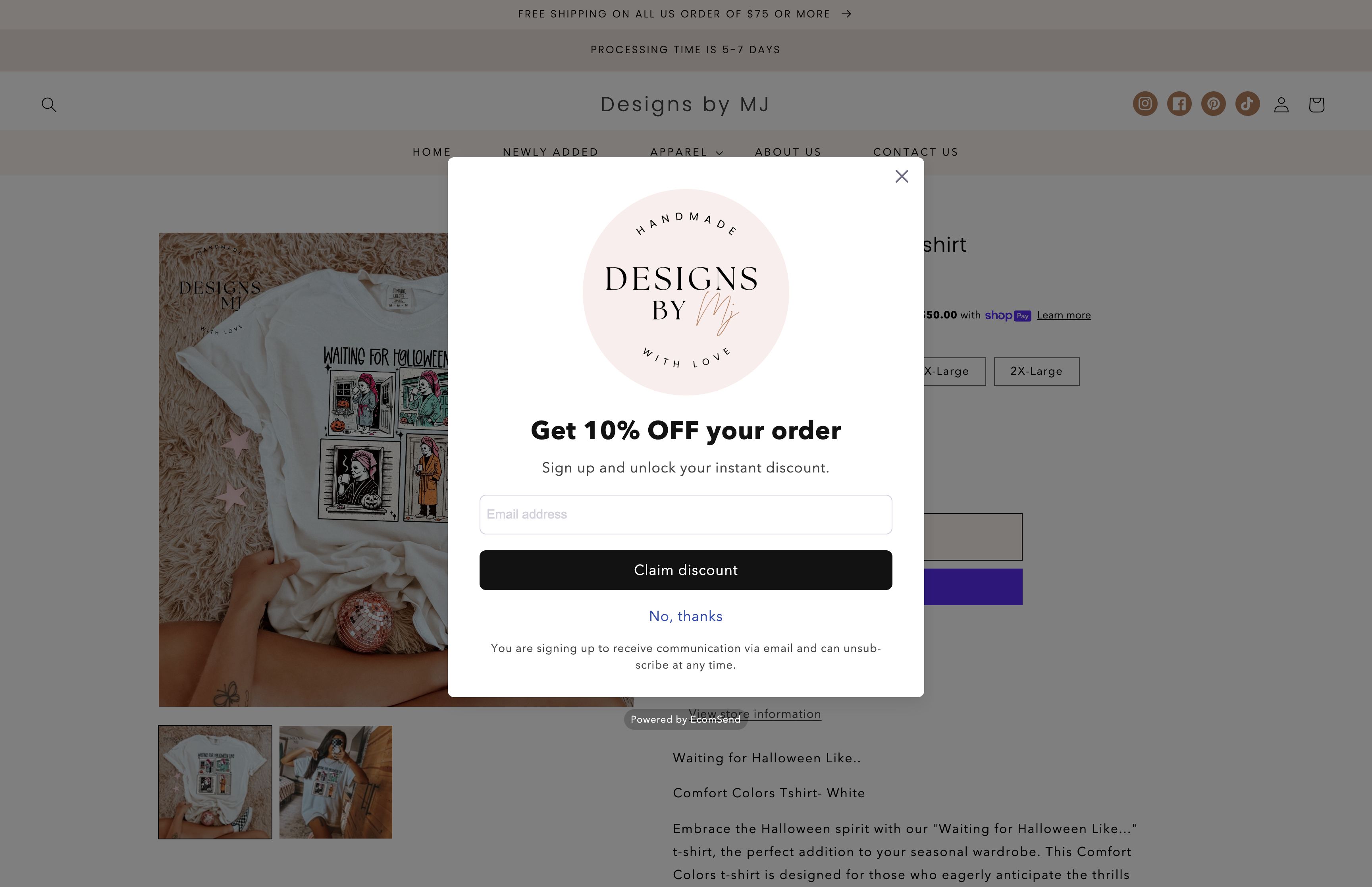 Designs by MJ screenshot 4