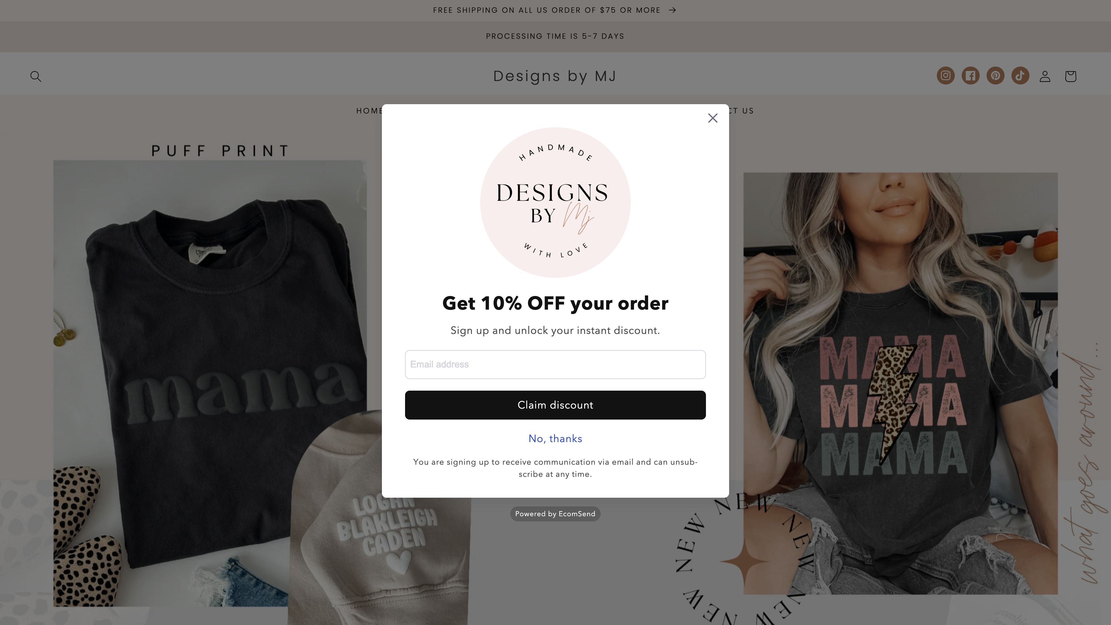 Designs by MJ screenshot 6