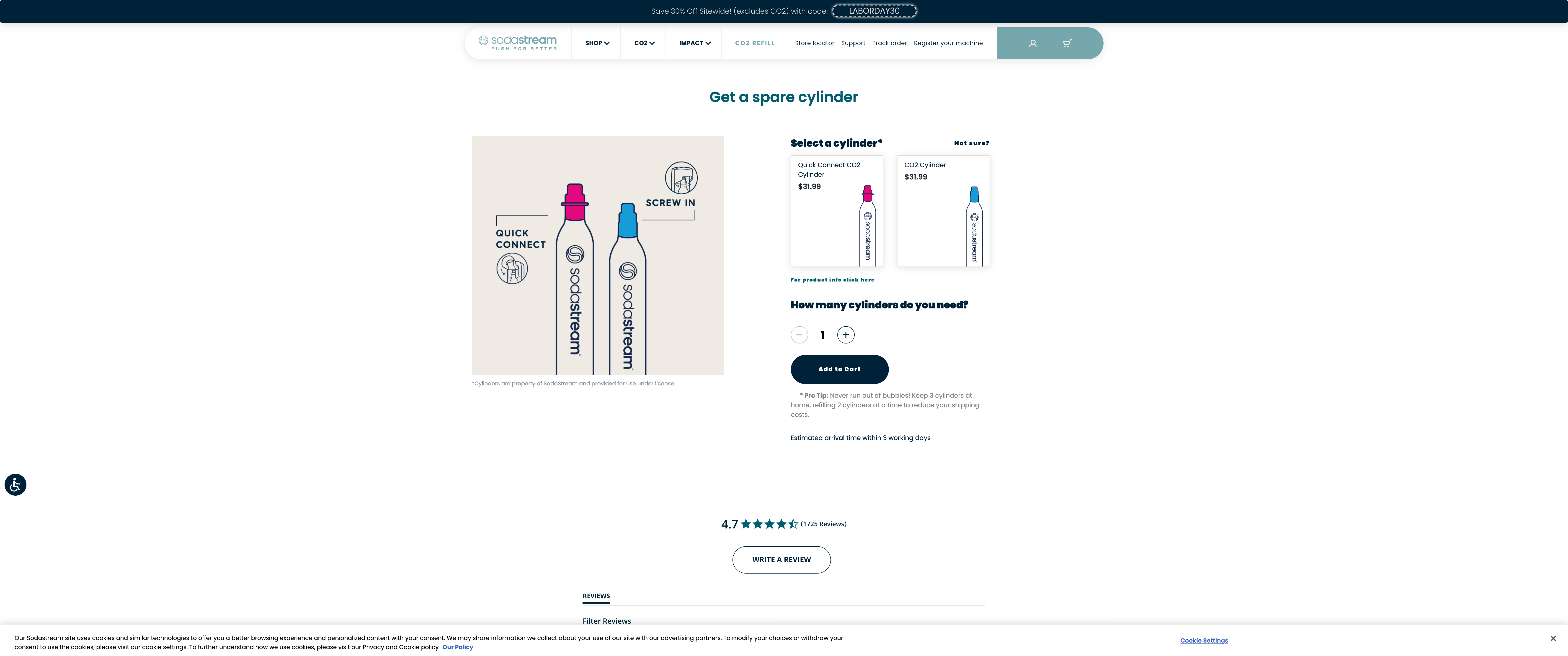 Sodastream NZ screenshot 4