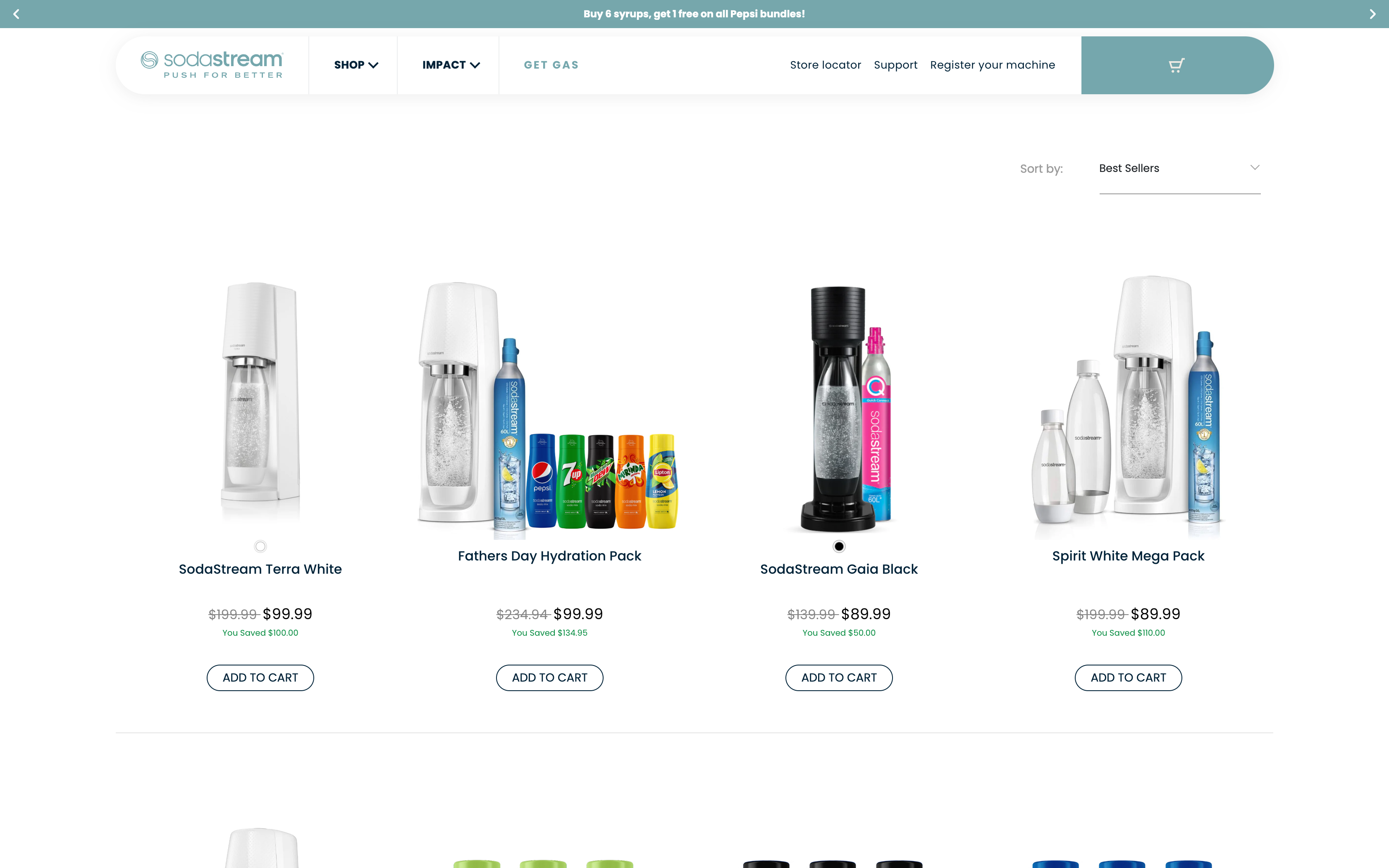 Sodastream NZ screenshot 2