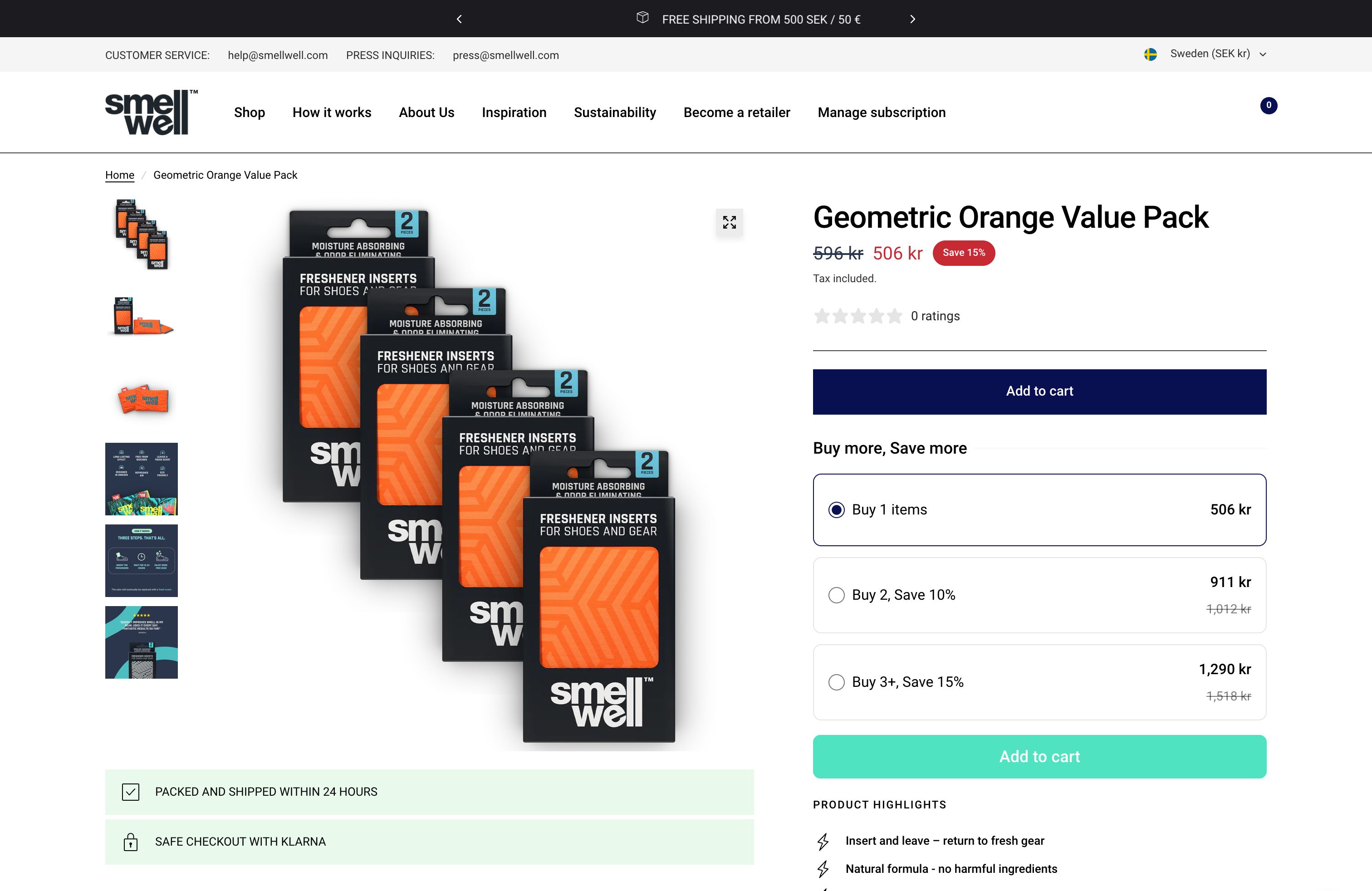 SmellWell Europe screenshot 2