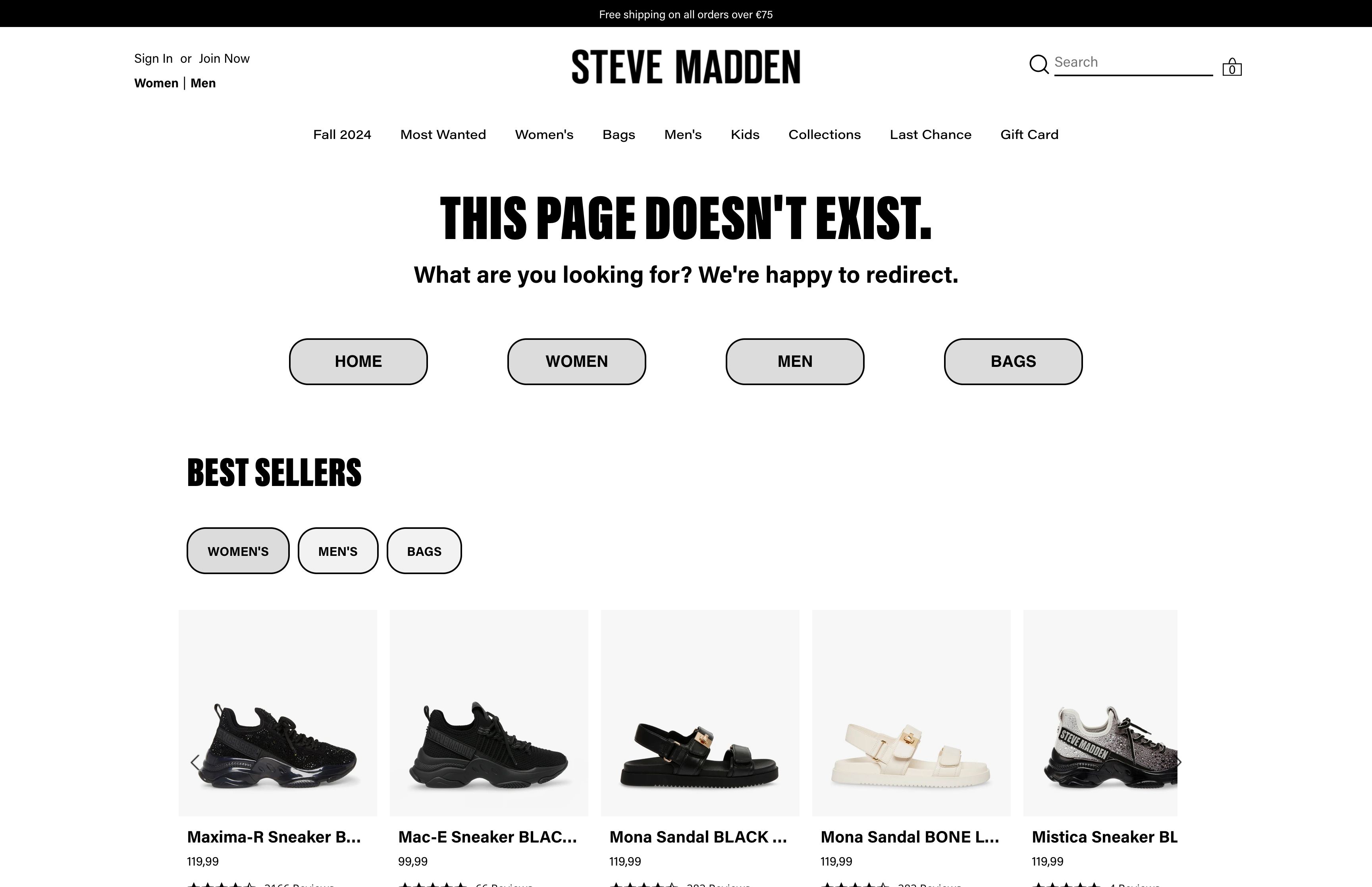 Steve Madden screenshot 2