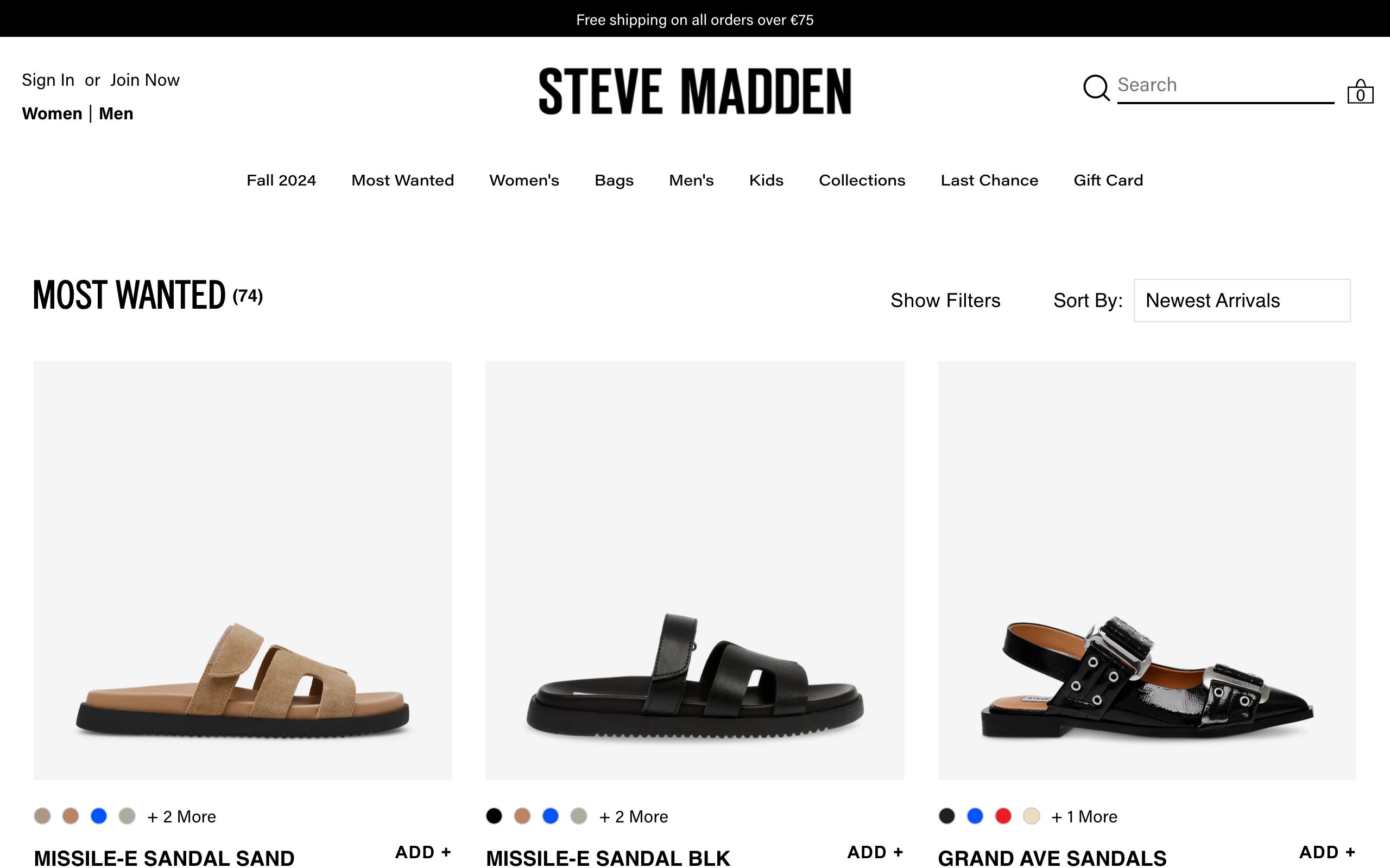 Steve Madden screenshot 3