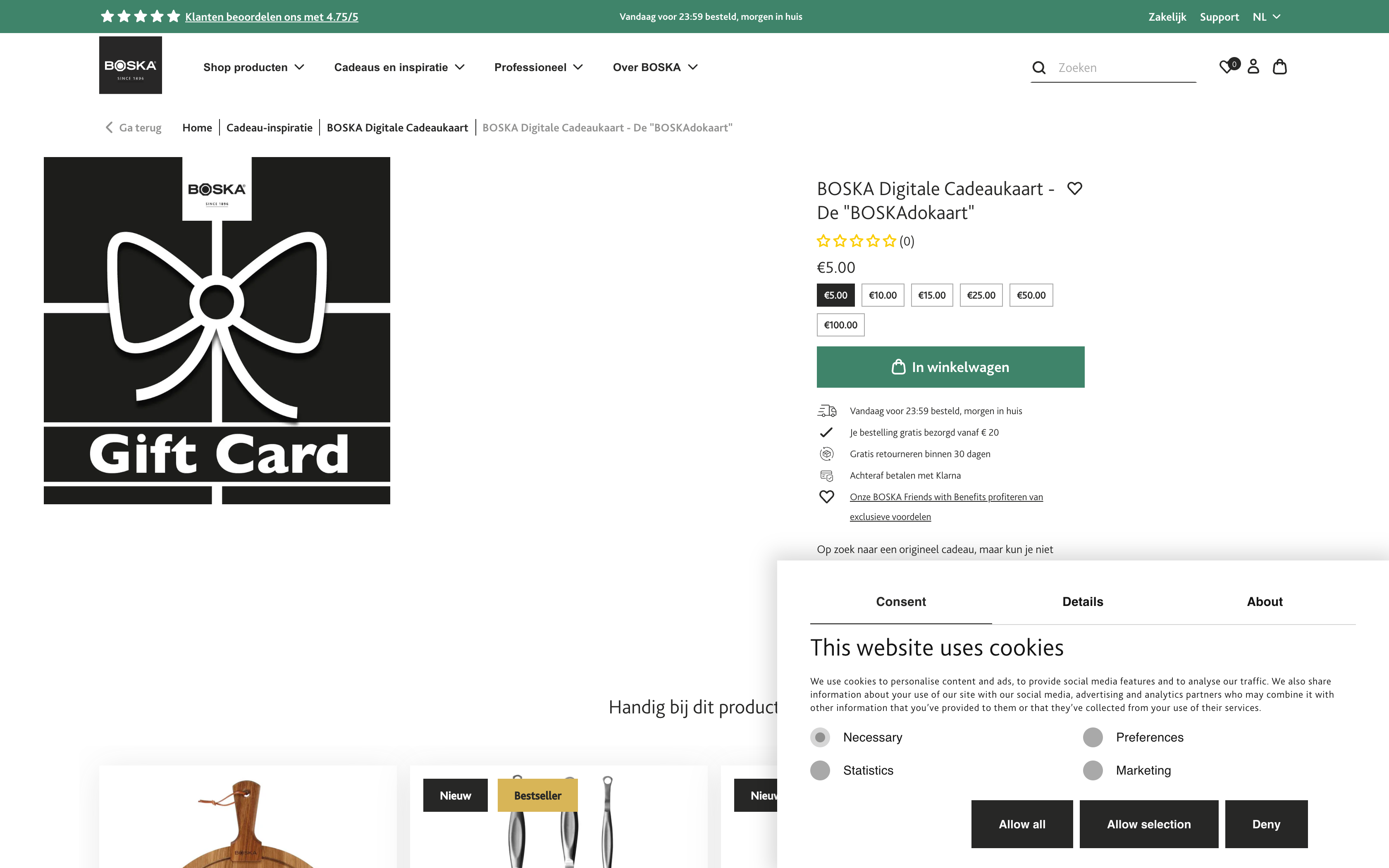 BOSKA: Magento to Shopify Plus screenshot 5