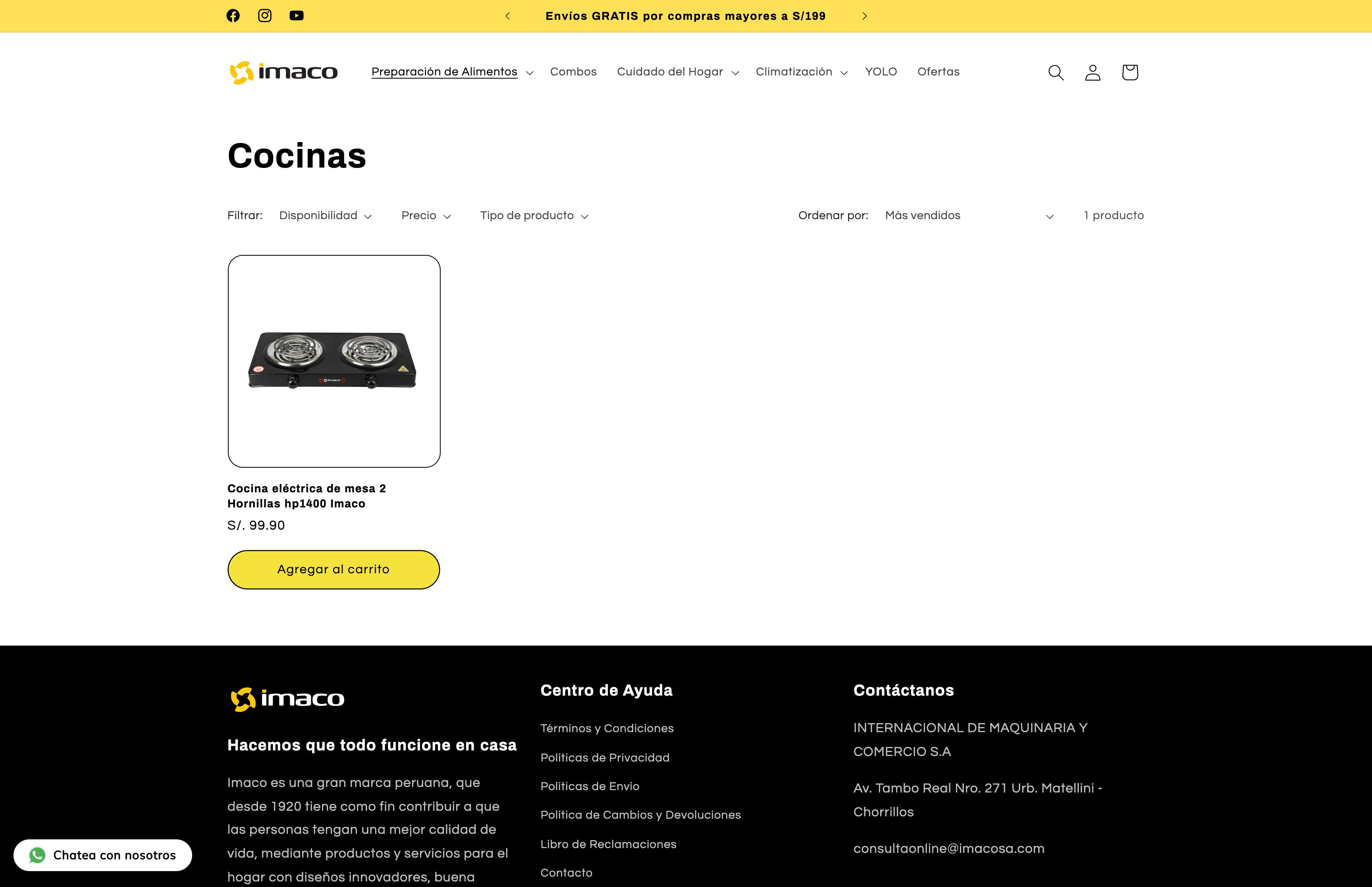 Imaco | Perú screenshot