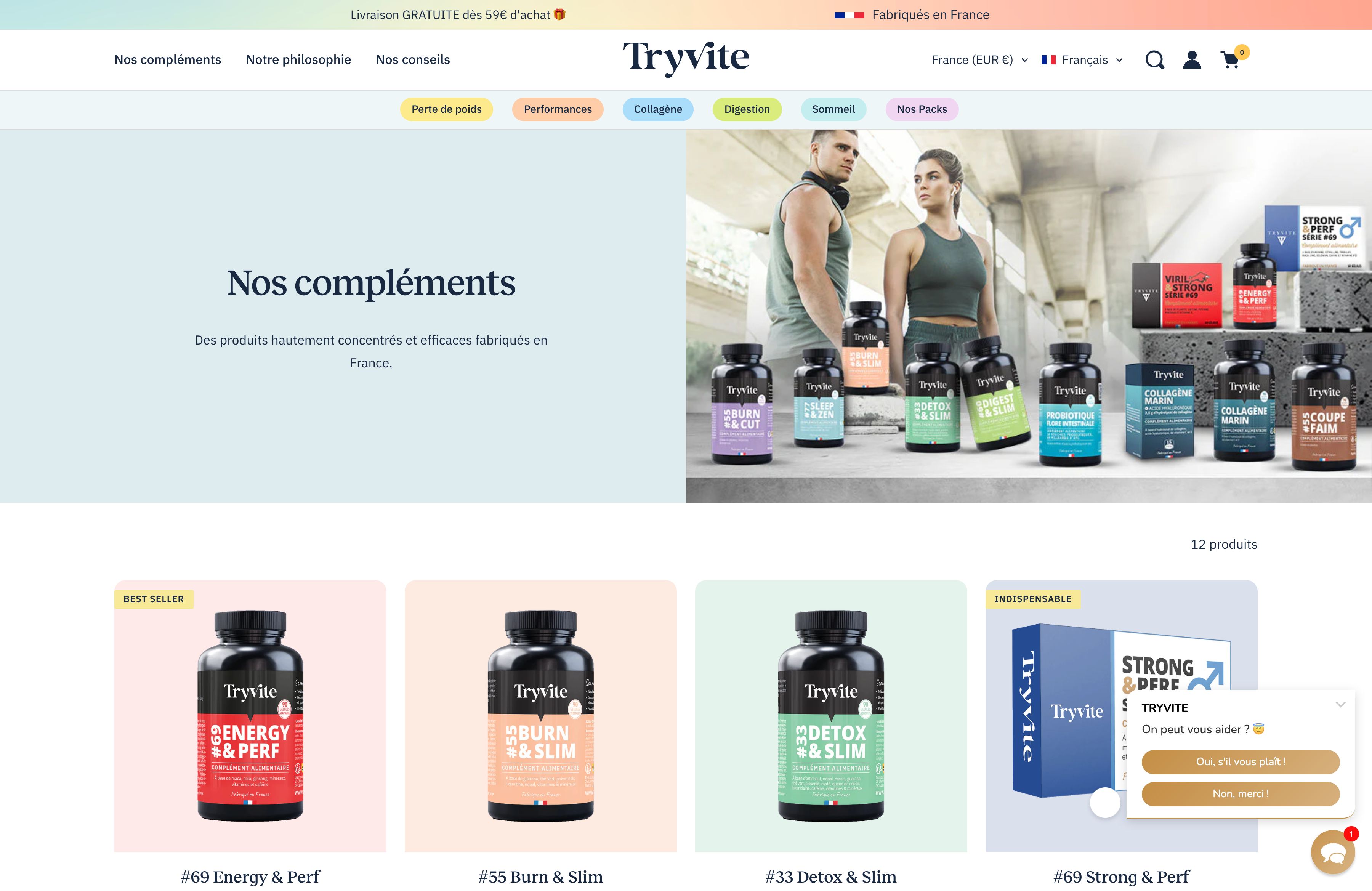 TRYVITE screenshot 3