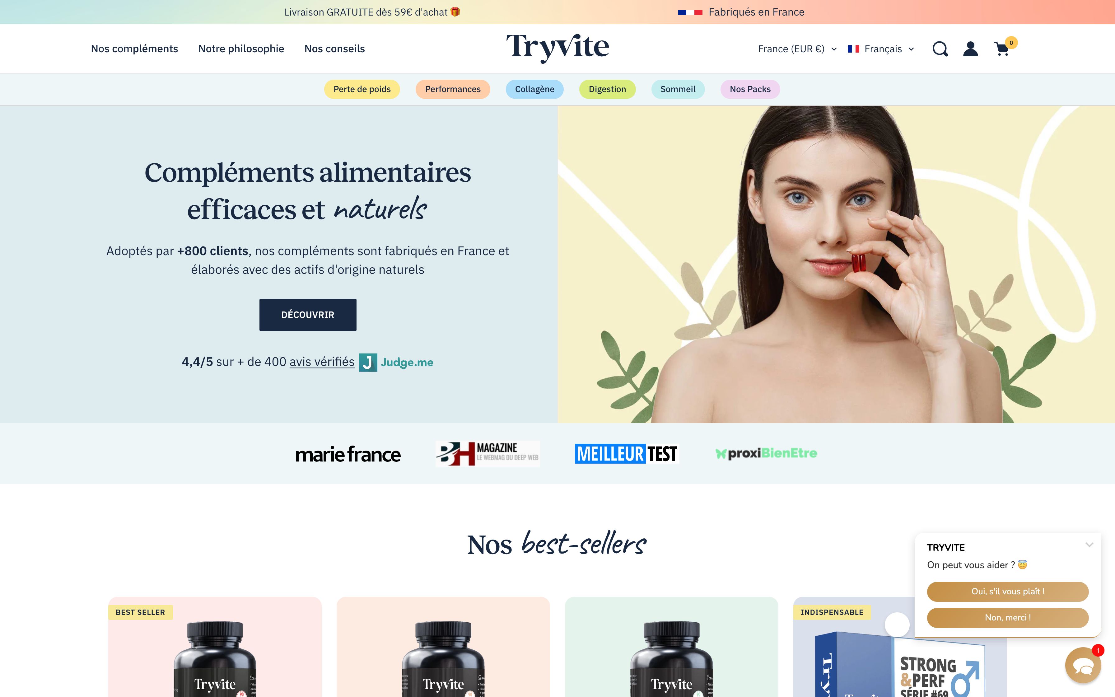 TRYVITE screenshot 4