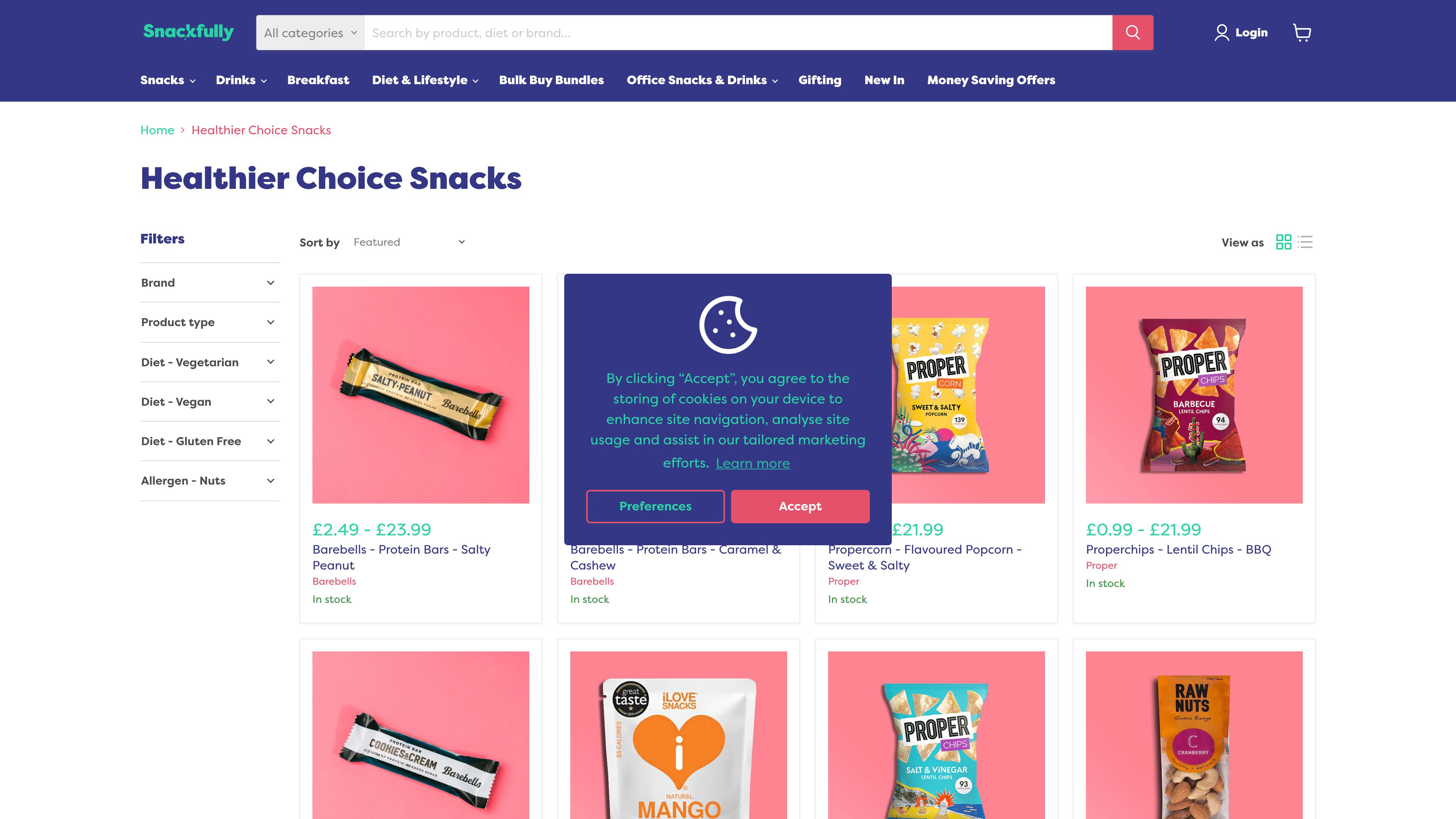 Snackfully - Shopify Support screenshot