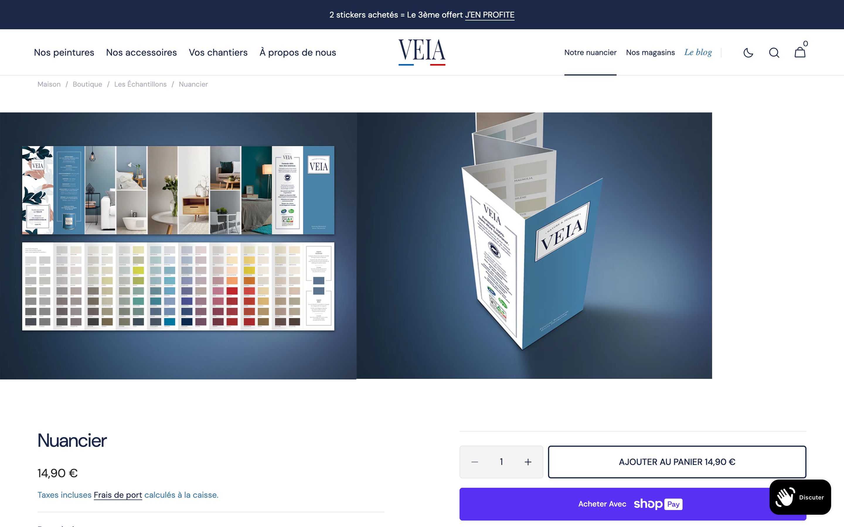 Veia - Migration et refonte screenshot