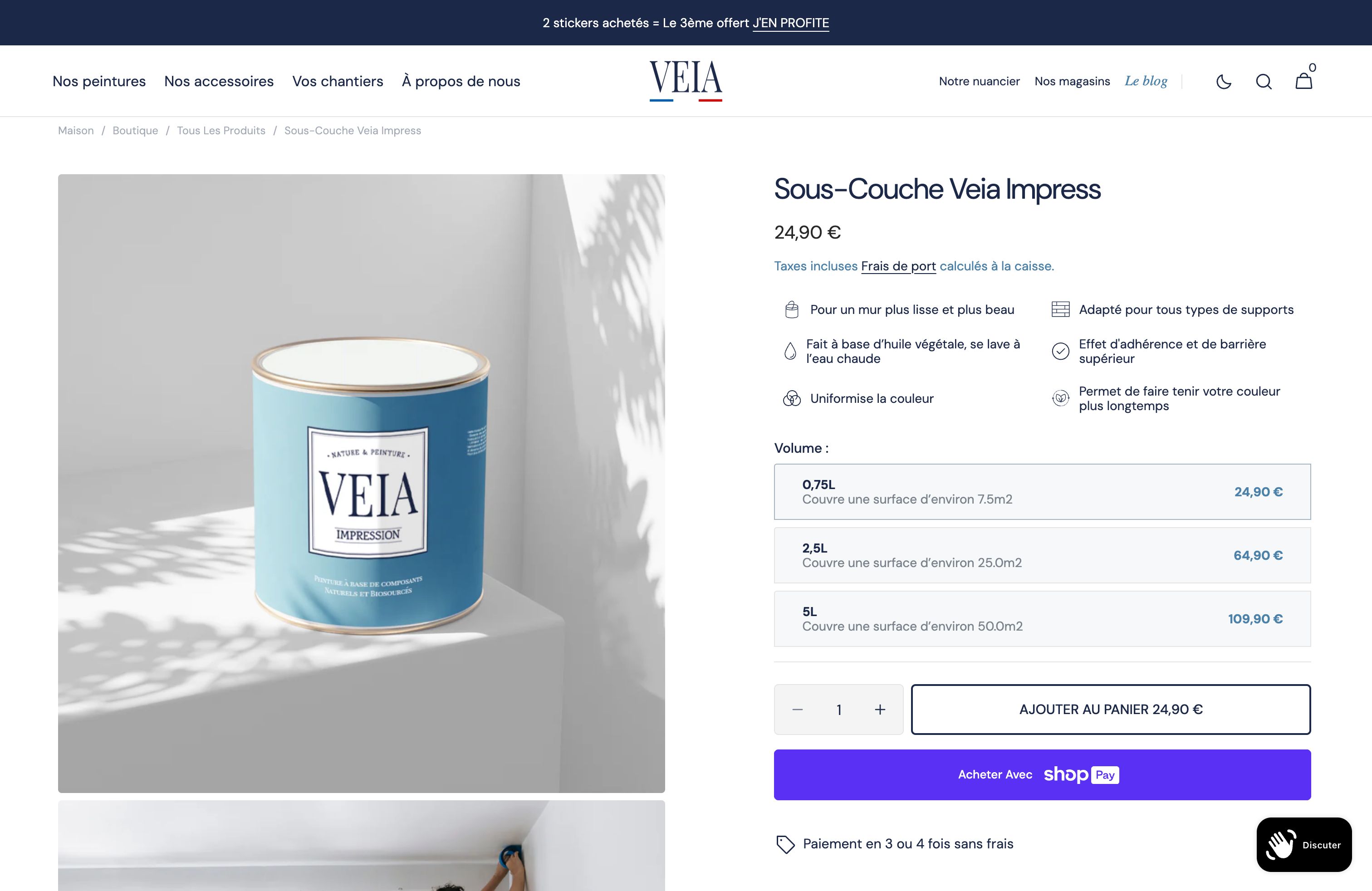 Veia - Migration et refonte screenshot 2