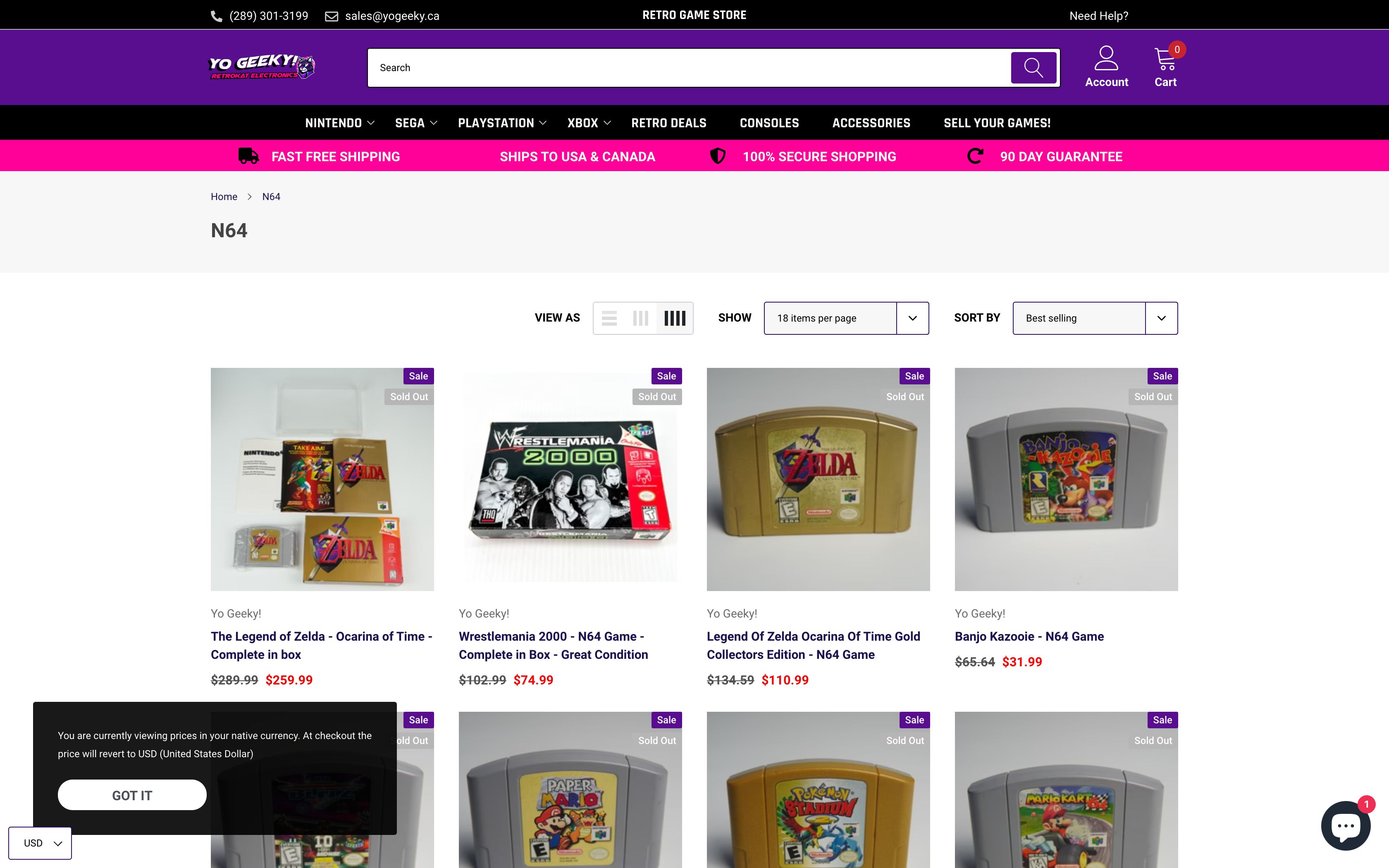 Revamp of Retrokat Electronics: Shopify Migration and User-Centric Design