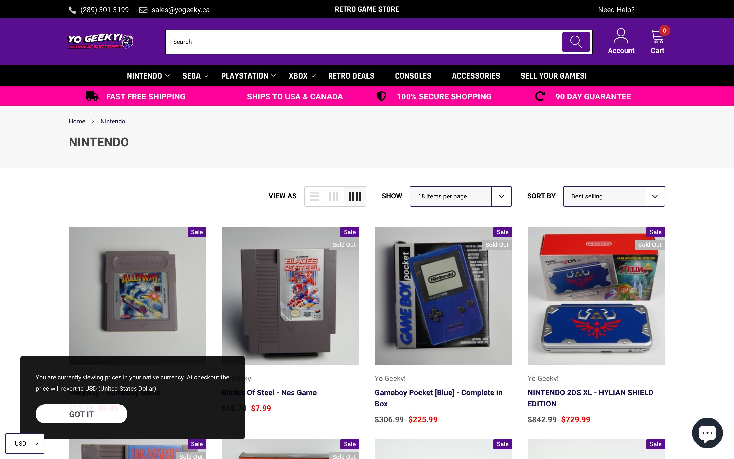 Retrokat Electronics screenshot 2