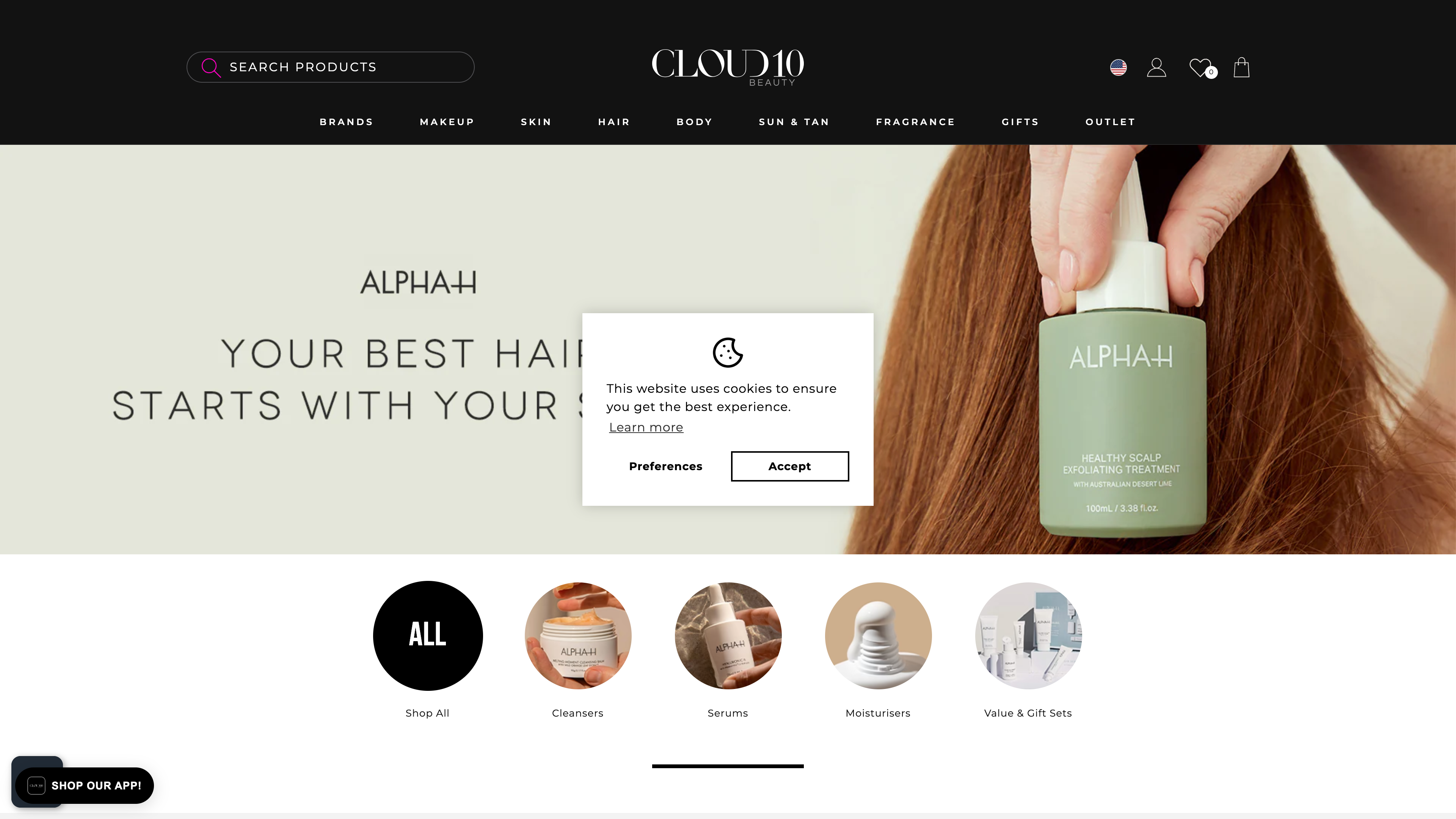Cloud 10 Beauty screenshot 2
