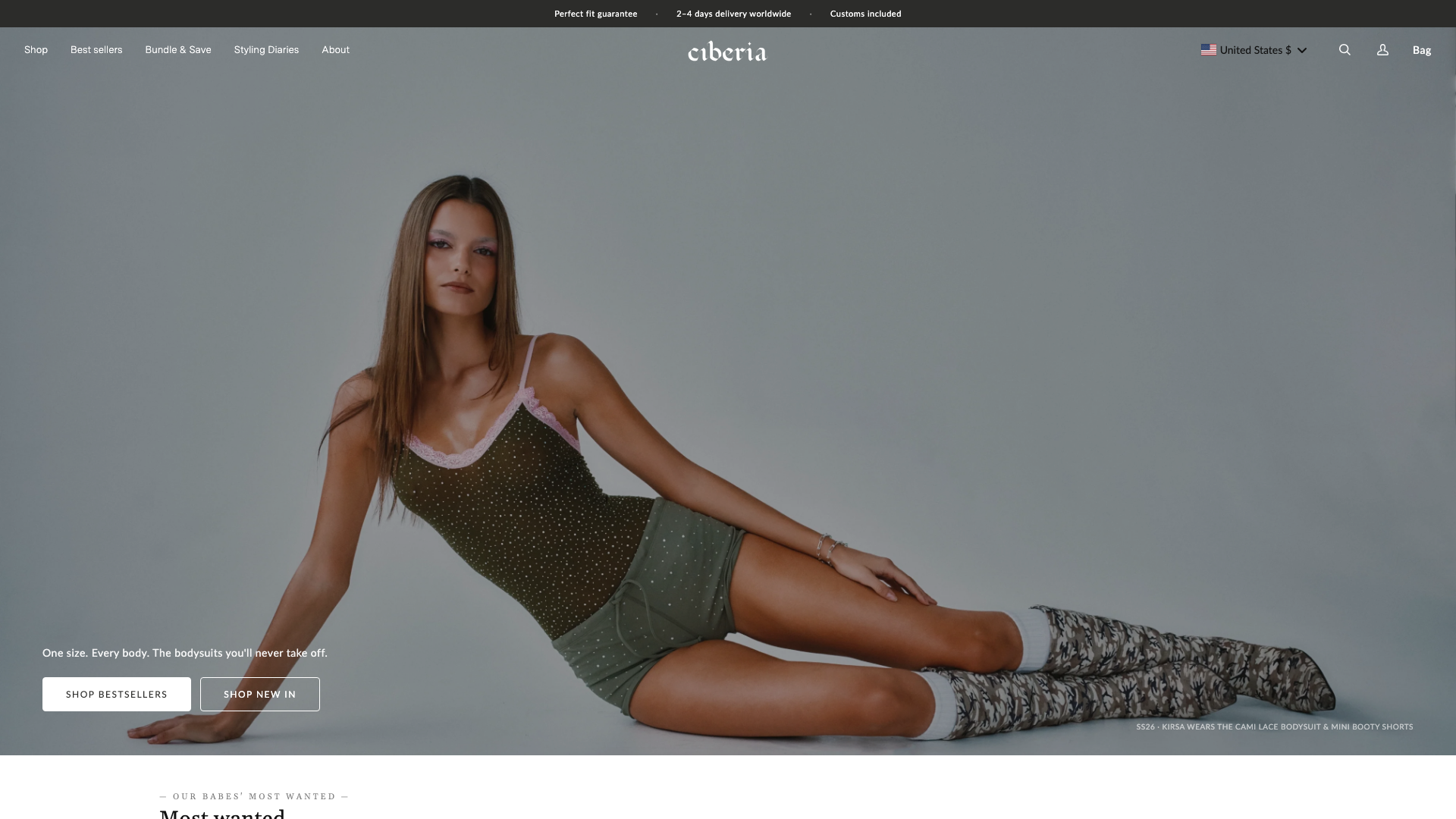 Revamped Ciberia-shop