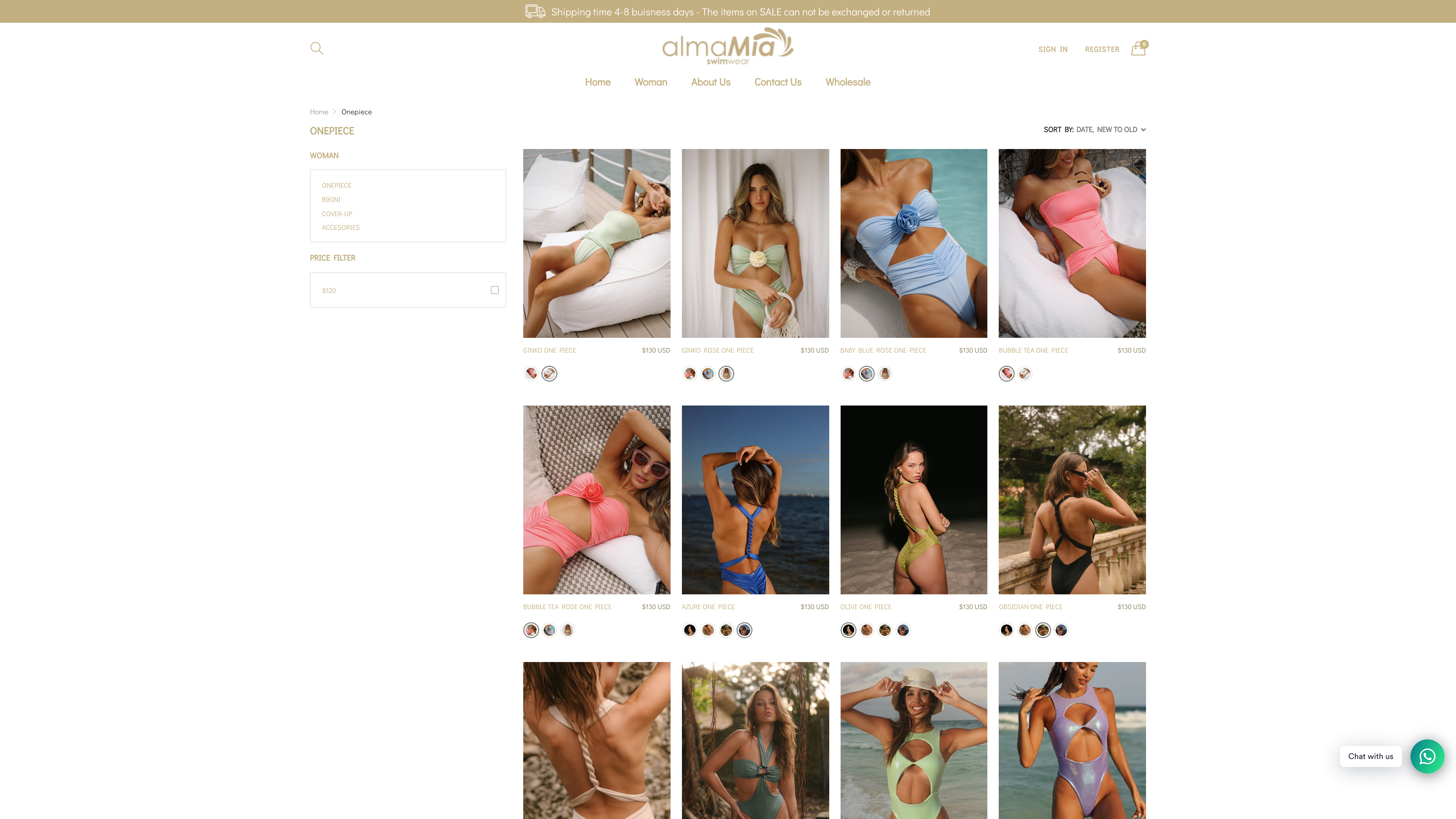 Vestidos de baño: Almamía (USA - COL) screenshot 2