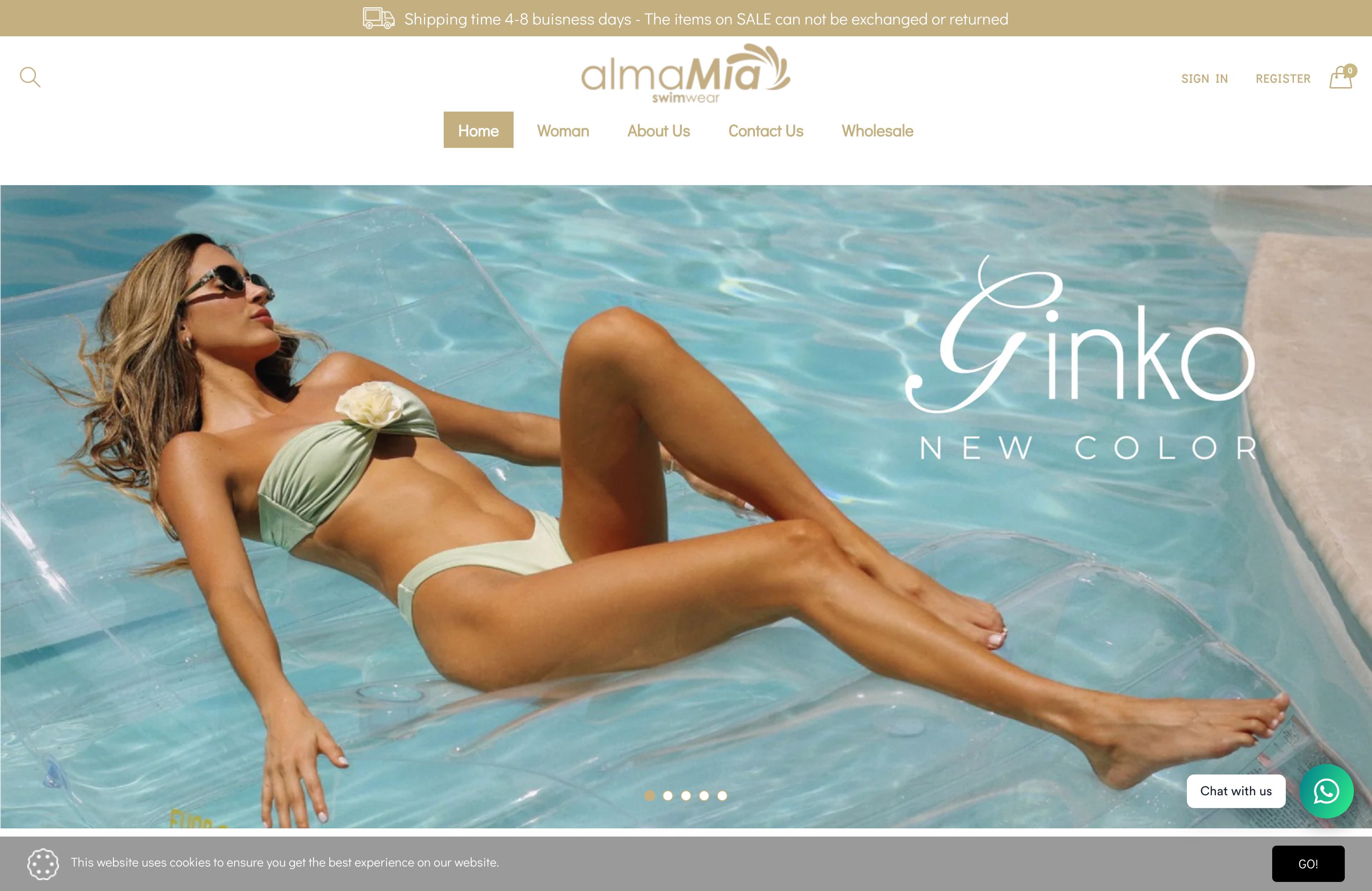 Vestidos de baño: Almamía (USA - COL) screenshot 5